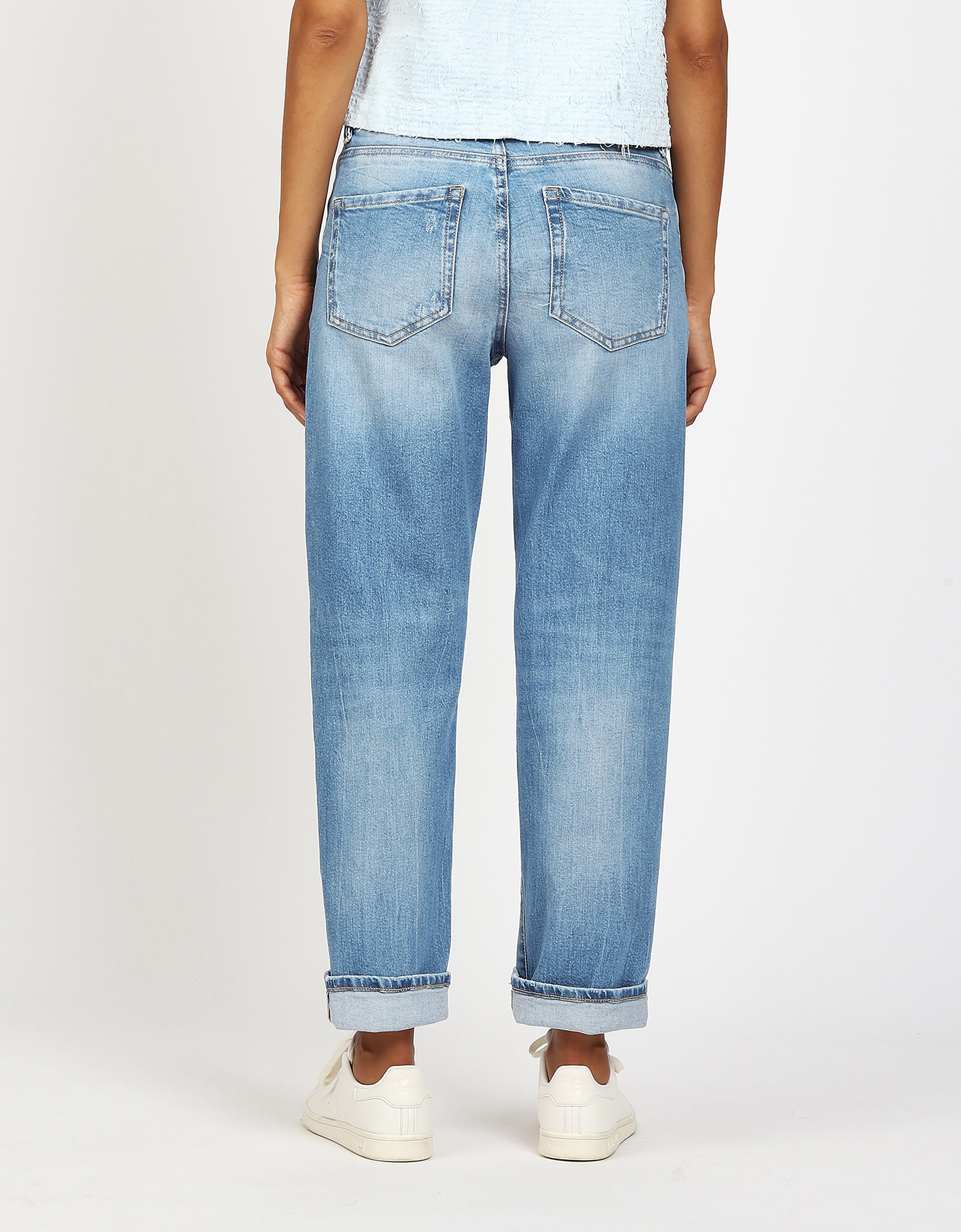 GANG Straight-Jeans 94THELMA mit Detail oberhalb der Münztasche günstig online kaufen