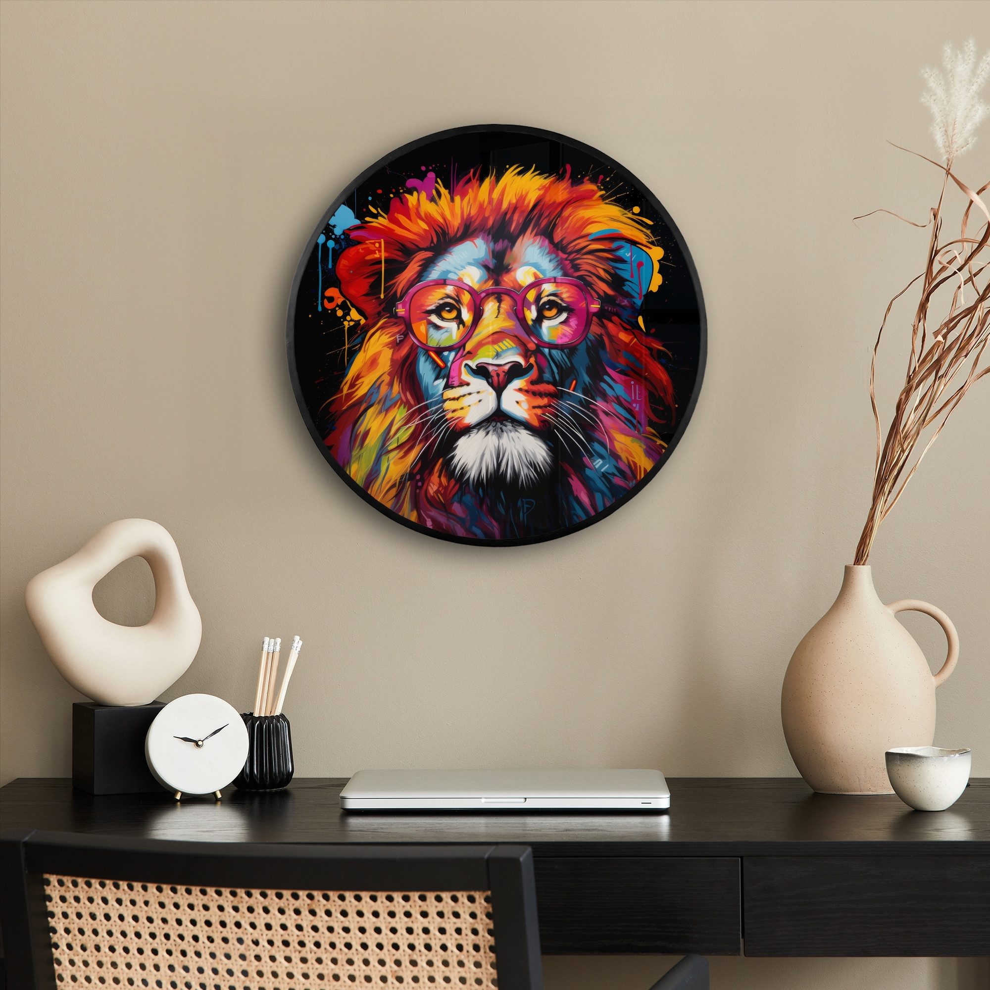 MuchoWow Poster Rund - Graffiti - günstig online kaufen