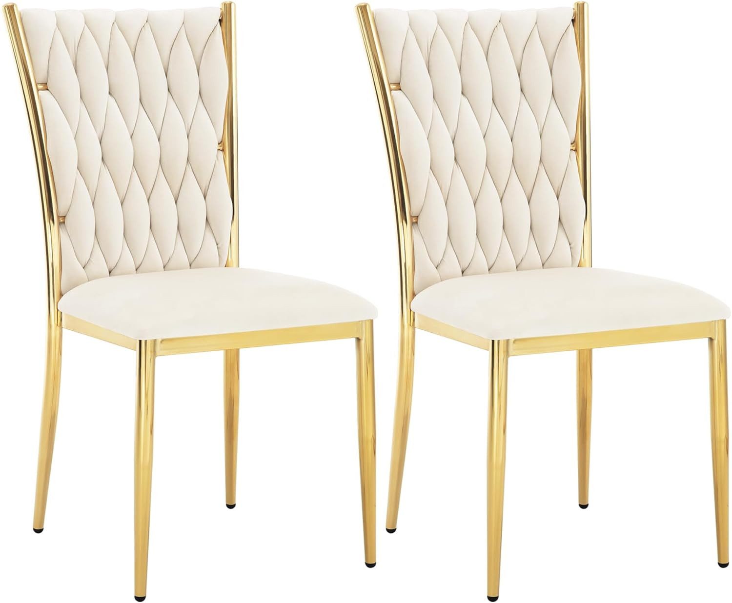 Woltu Polsterstuhl (2 St), Samt Stühle Esszimmer, Esszimmerstühle, hohe Rüc günstig online kaufen