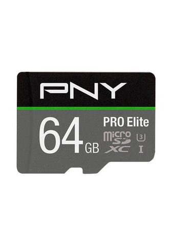 PNY »PRO Elite« Speicherkarte (64 GB UHS C...