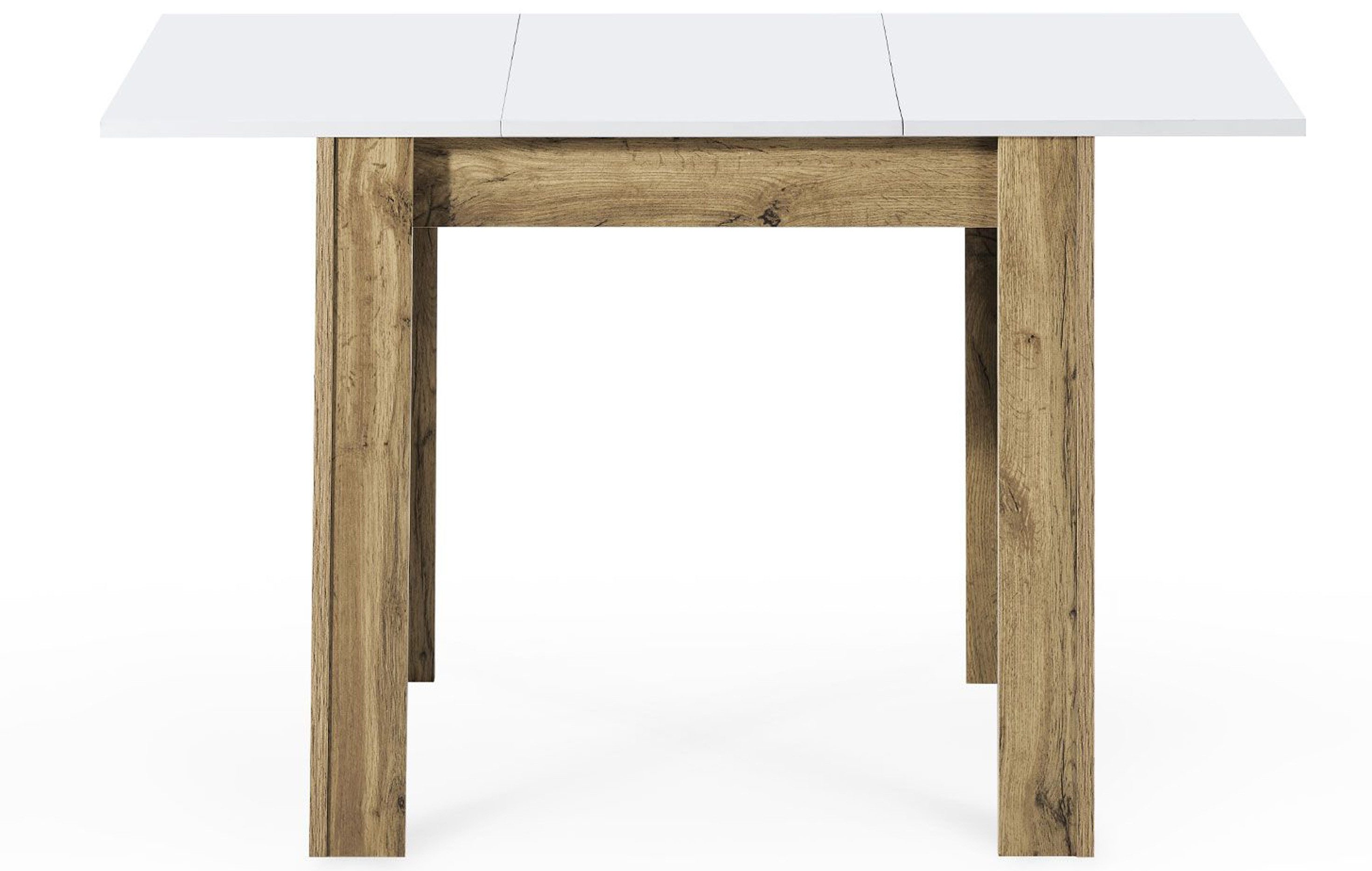 B&D home Esstisch LIVIUS, Holztisch, ausziehbar, 60 / 80cm Breit, 4-6 Personen versch. Farben