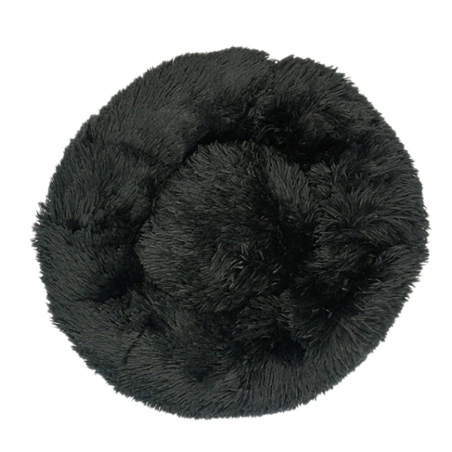 TPFLiving Tierkorb aus Baumwolle - Flauschiges Hundekörbchen / Katzenkörbchen, Plüsch Hundebett Rund - Verschiedene Farben - 60cm - 100cm Durchmesser