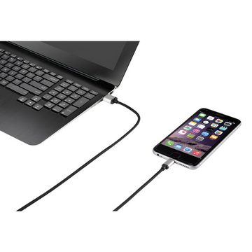 Renkforce Renkforce Apple Lightning Anschlusskabel für Apple iPod/iPad/iPhone 3 Smartphone-Kabel, (3.00 cm)