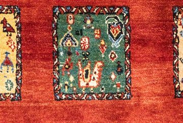 Wollteppich Ghashghai Teppich handgeknüpft orange, morgenland, rechteckig, Höhe: 10 mm, handgeknüpft