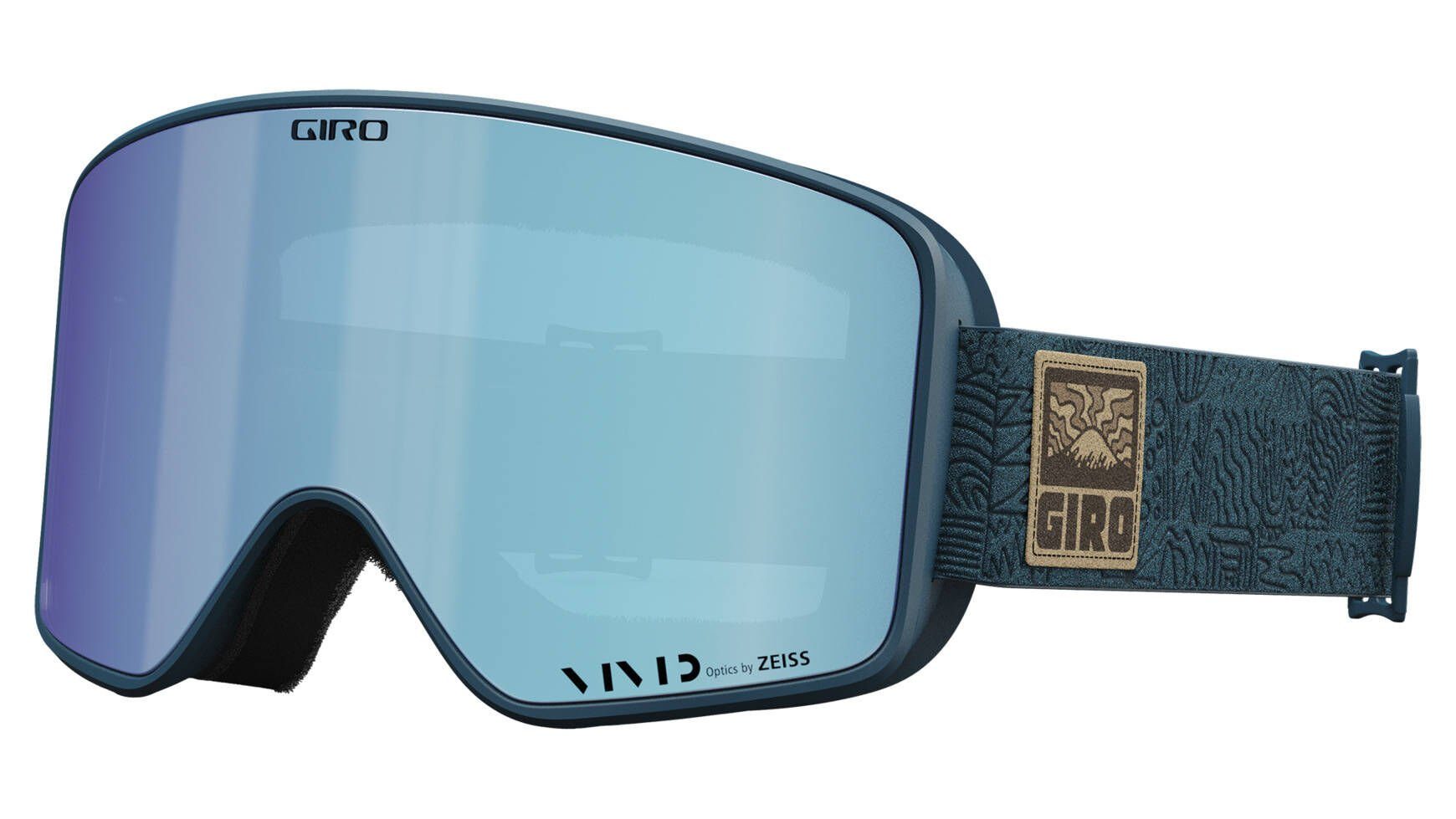 Giro Skibrille Skibrille "Method" blau (296)