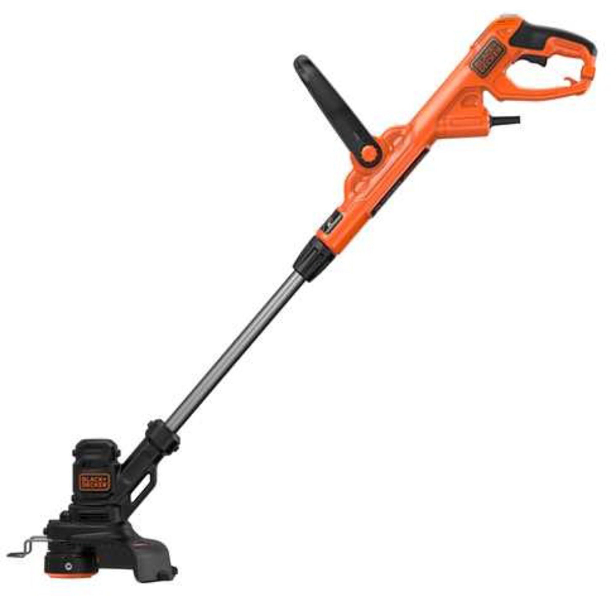 Black + Decker Elektro-Rasentrimmer BLACK+DECKER Rasentrimmer BESTE625-QS, (450 Watt)