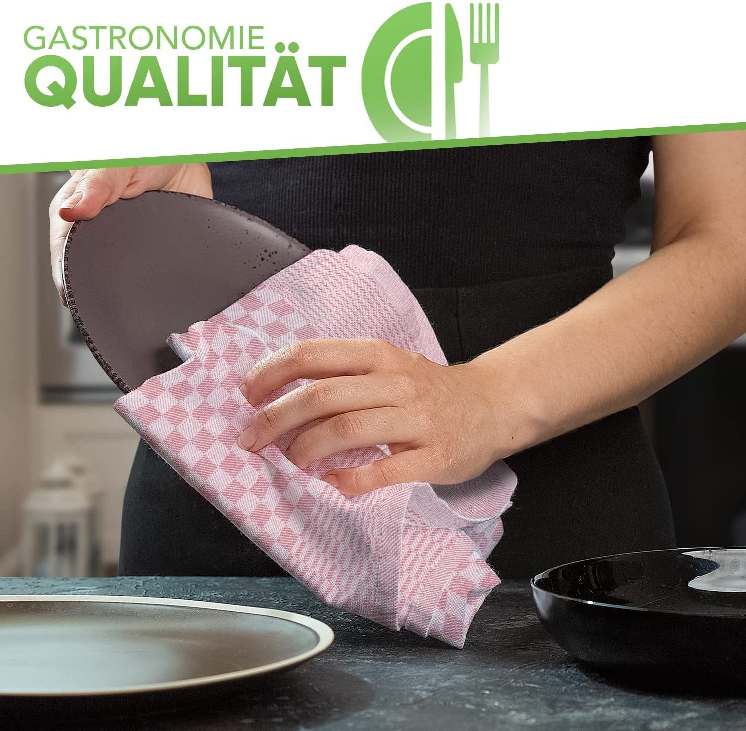 Loco Bird Geschirrtuch aus 100% Baumwolle, (Hochwertiges Handtuch für die K günstig online kaufen