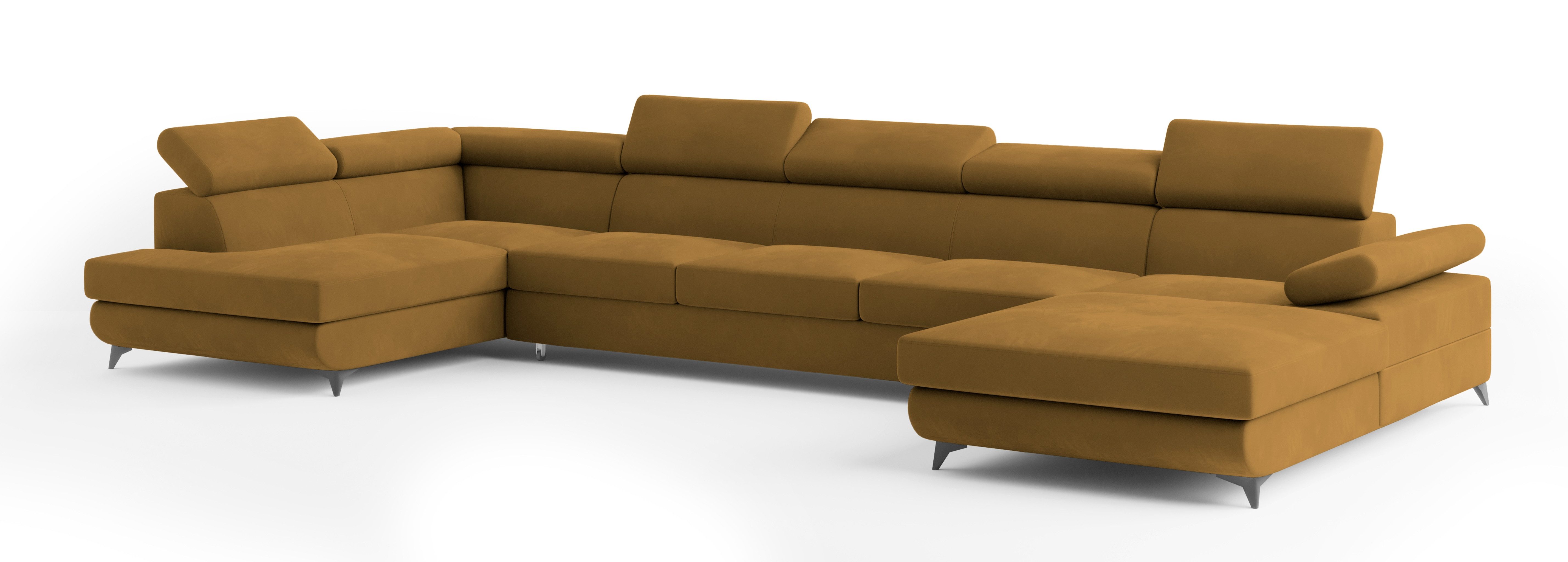 Masseno Ecksofa MONTIVA mit Schlaffunktion U-Form, günstig online kaufen