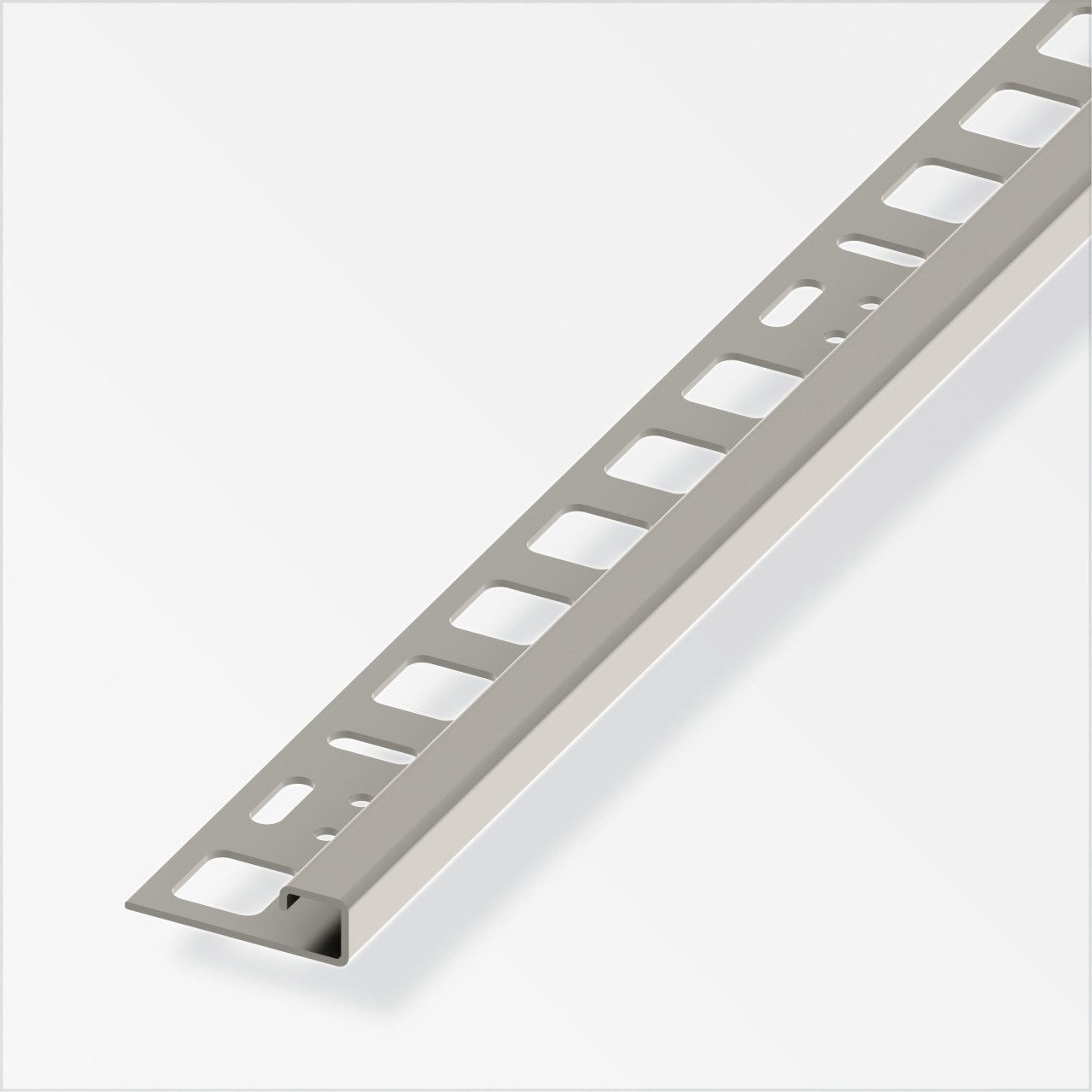 alfer Profil alfer Quadratprofil Edelstahl roh natur