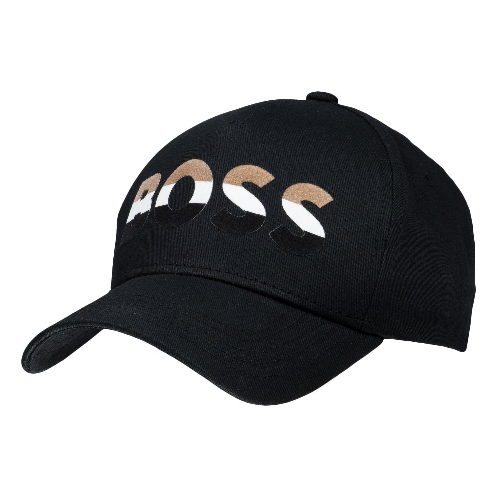 BOSS Baseball Cap Seville mit charakteristisch gestreiften Logo