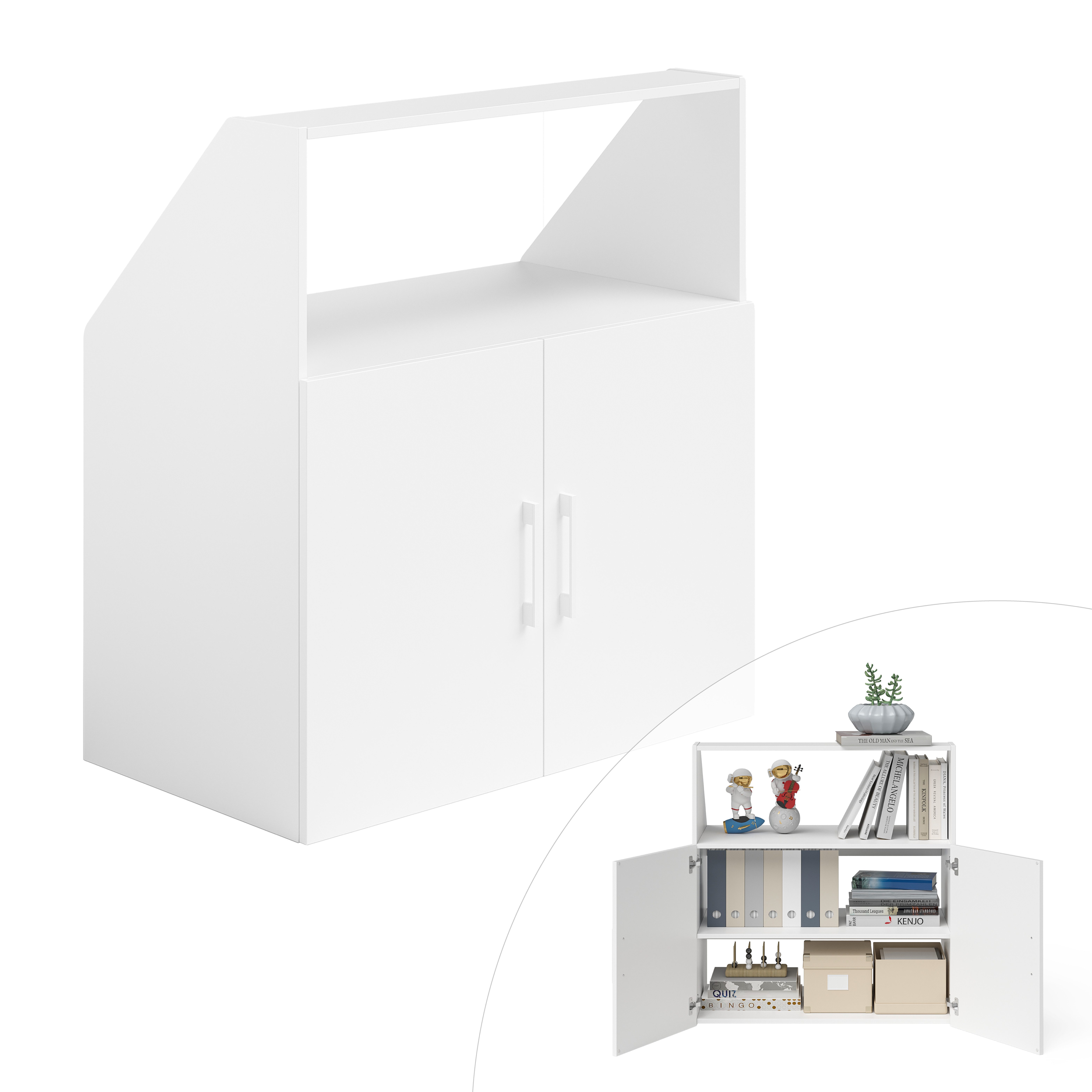 Bellamio Regal Aland Dachschrägenregal, 90 cm günstig online kaufen