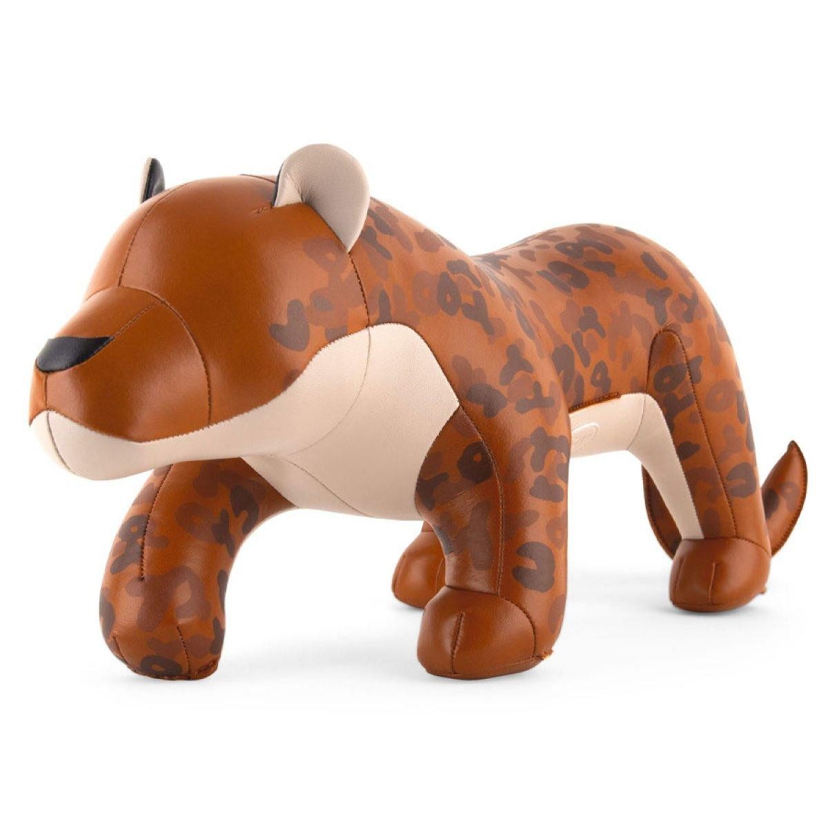 Züny Dekofigur Buchstütze Dekorationsobjekt Leopard Ray Tan (1kg)