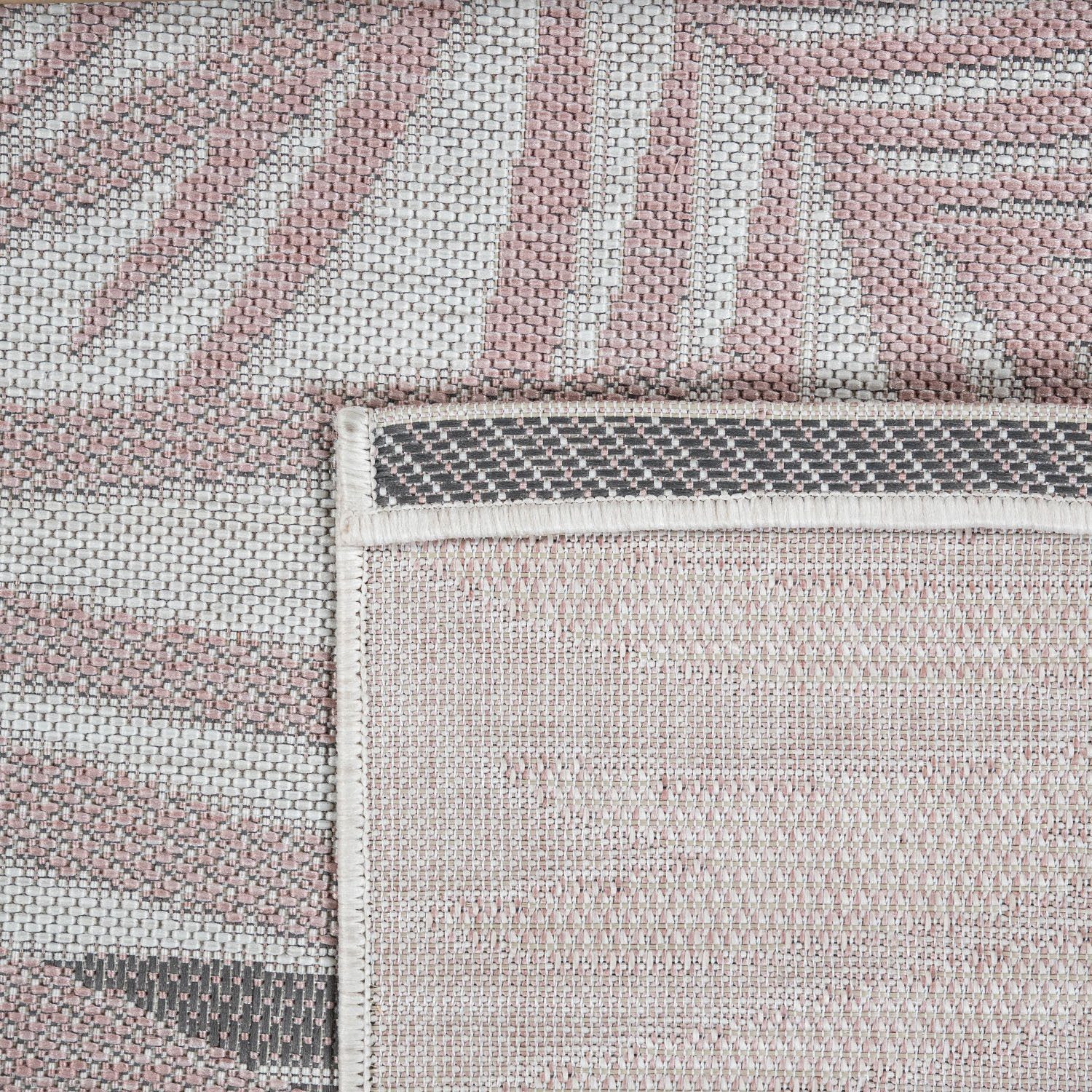 Teppich »Kuba 129«, Paco Home, rechteckig, Höhe 4 mm, Flachgewebe, Motiv Blätter, In- und Outdoor geeignet, Wohnzimmer-kaufen