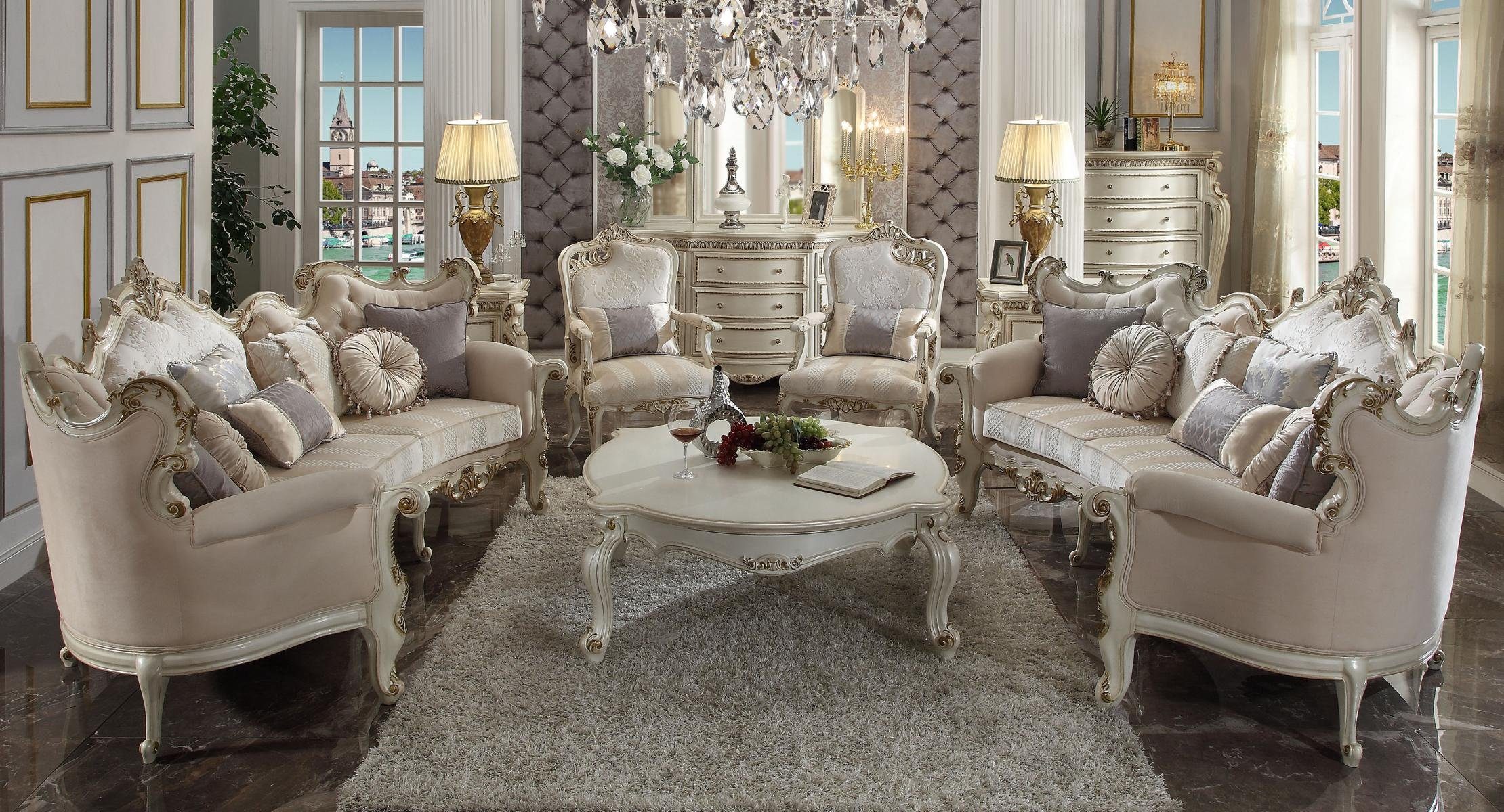 JVmoebel Wohnzimmer-Set, Luxus Möbel Sofagarnitur Couch Sofa Polster 4+4+1+1 Sitzer