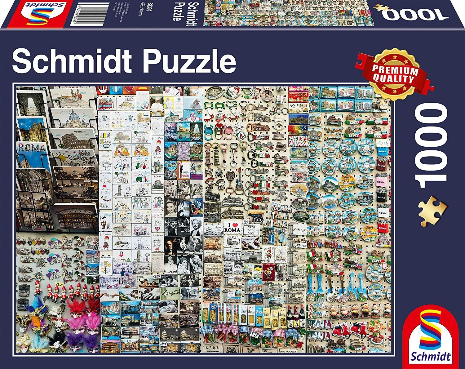 Schmidt Spiele Puzzle »Schmidt 58394 - Premium Quality - Souvenirstand, 1000  Teile Puzzle«, 1000 Puzzleteile online kaufen | OTTO