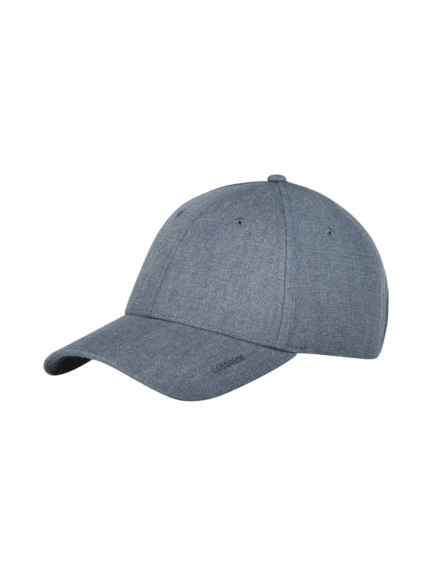 Lerros Baseball Cap Basecap in Fischgrätstruktur, unifarben