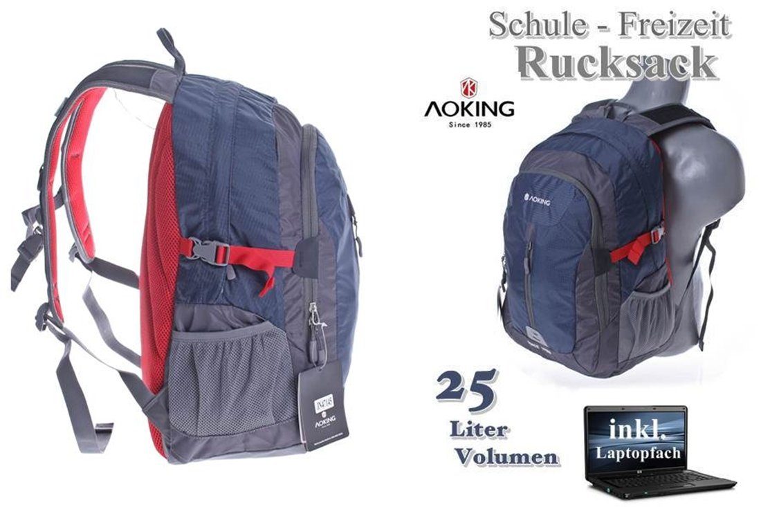 Schulrucksack SHG Sportrucksack Rucksack Tagesrucksack Laptoprucksack Freizeitrucksack