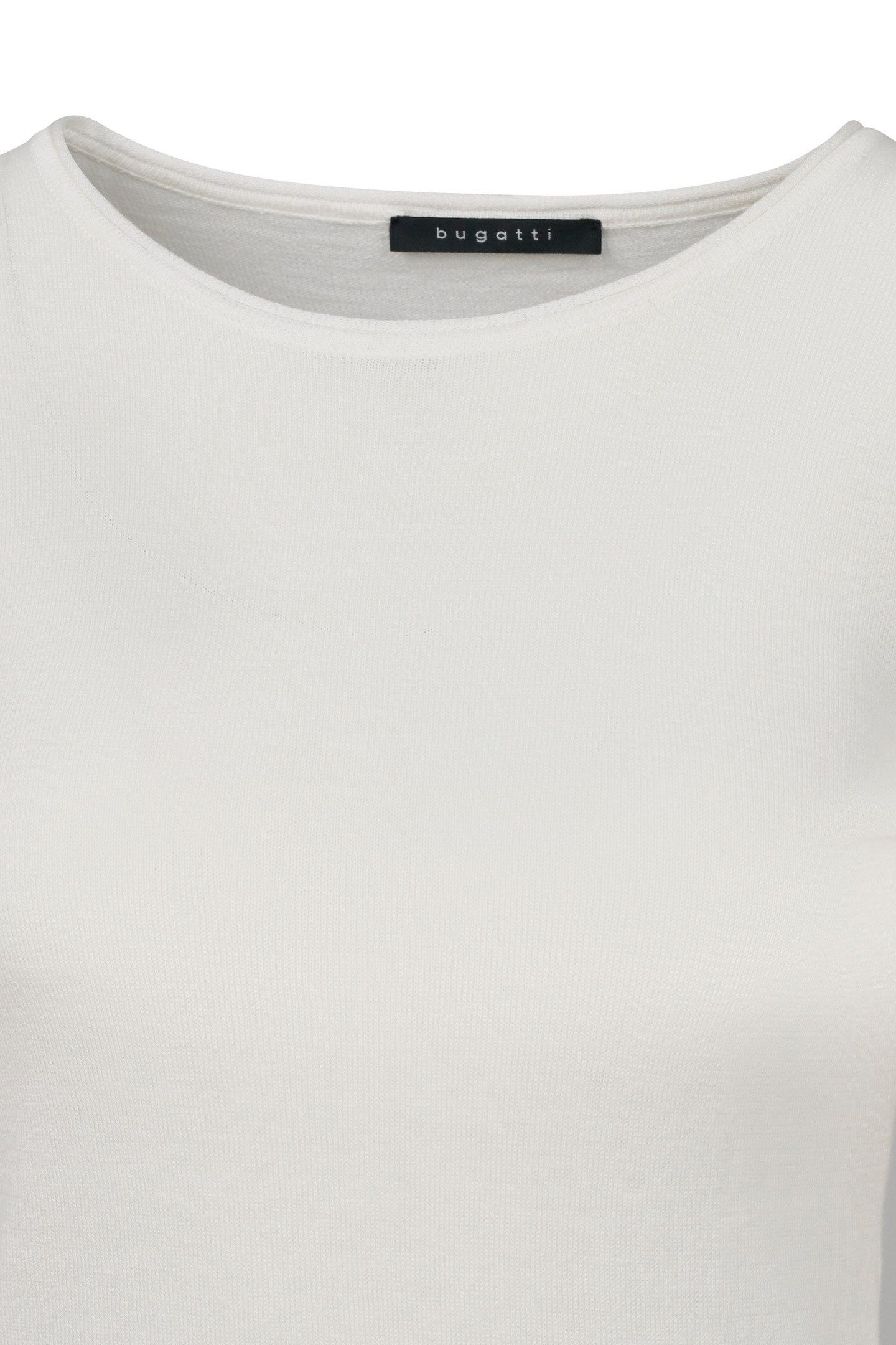 bugatti Langarmshirt mit Rundhals & langem Arm