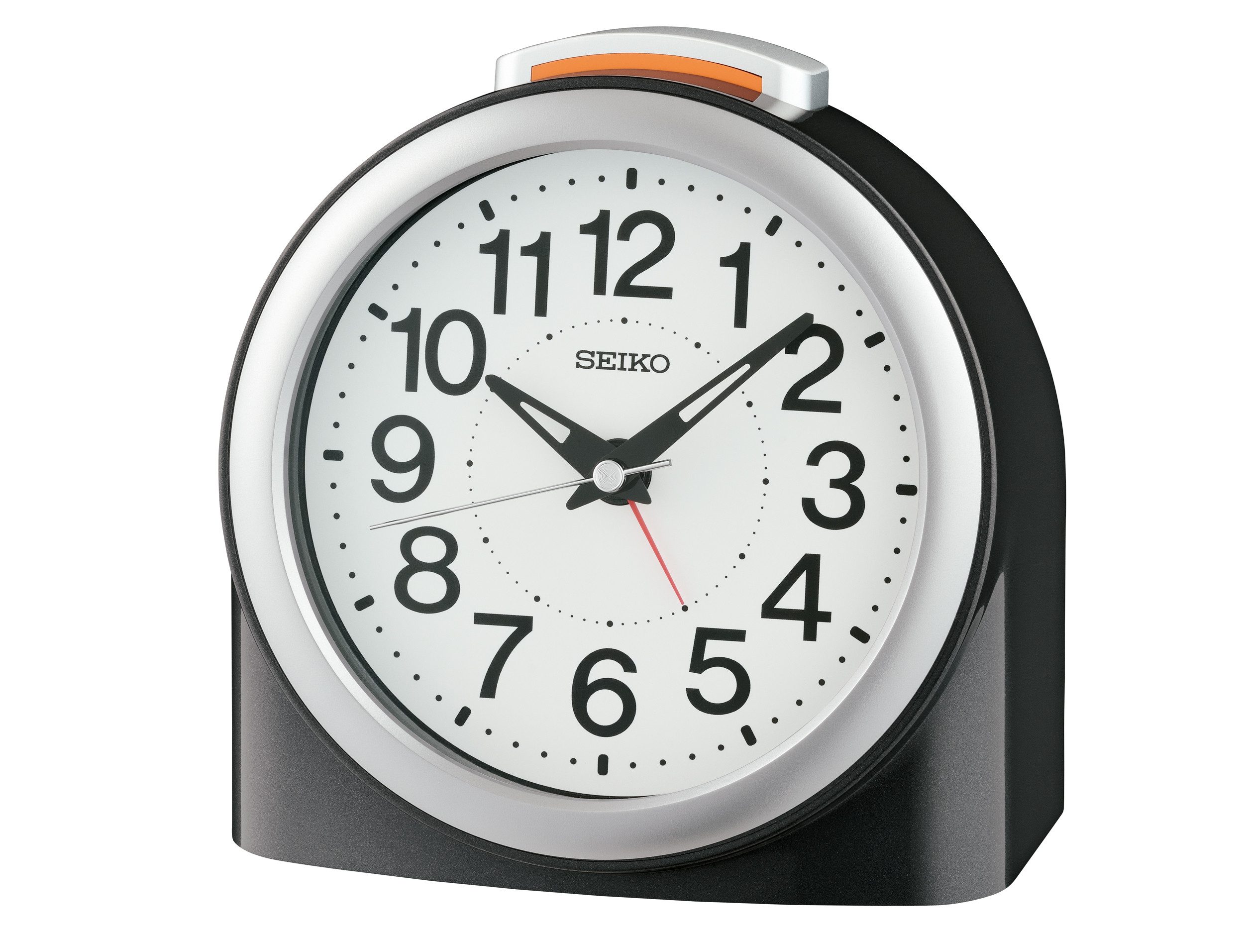 Seiko Quarzwecker Wecker, Beleuchtung, Schlafzimmer, durchlaufende Sekunde, Piepalarm