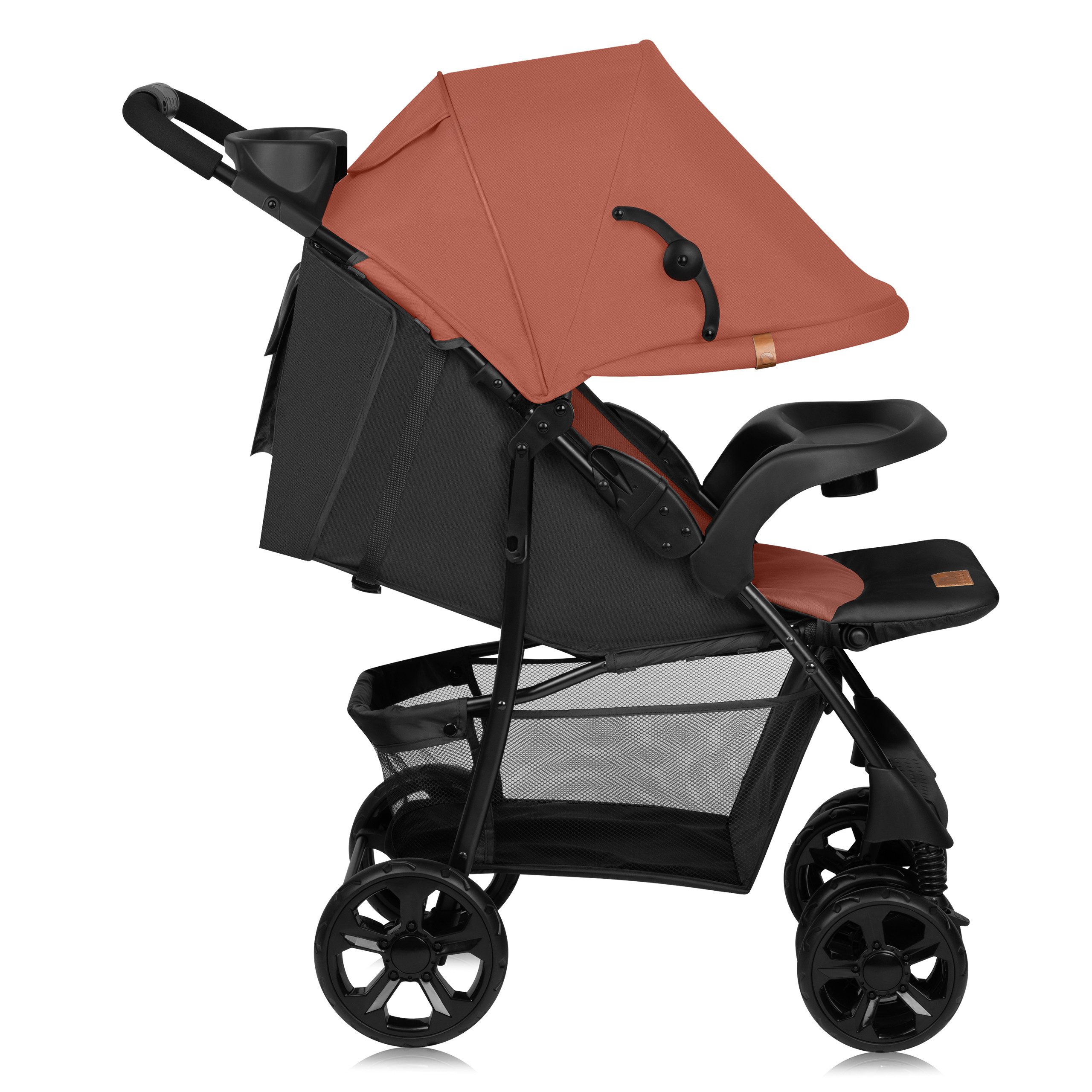 lionelo Kinder-Buggy Emma, Tasche Leicht SGS i EN Bis 15kg
