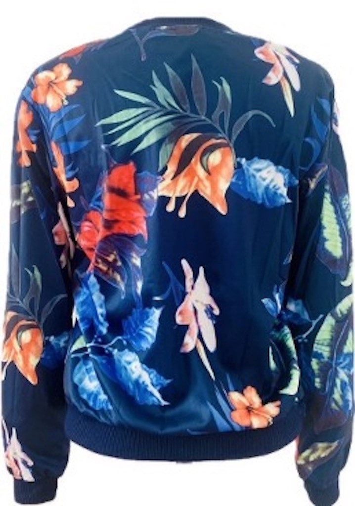 YO sport Bomberjacke Flower Jacket Blumen günstig online kaufen