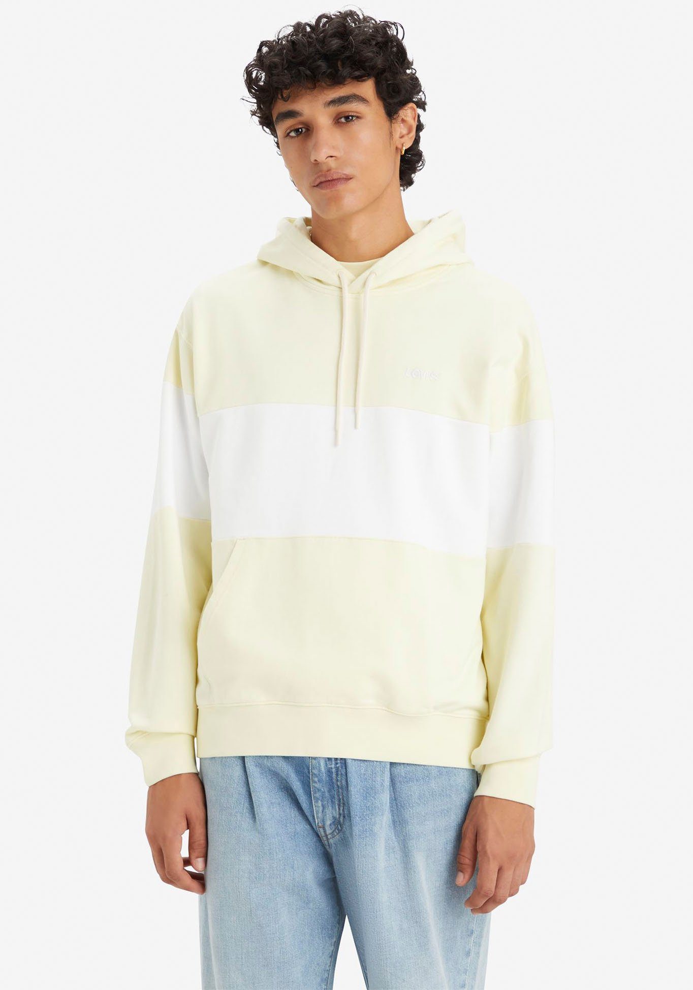 Hoodie LEVIS FT BLOCKED HOODIE NEUTRALS