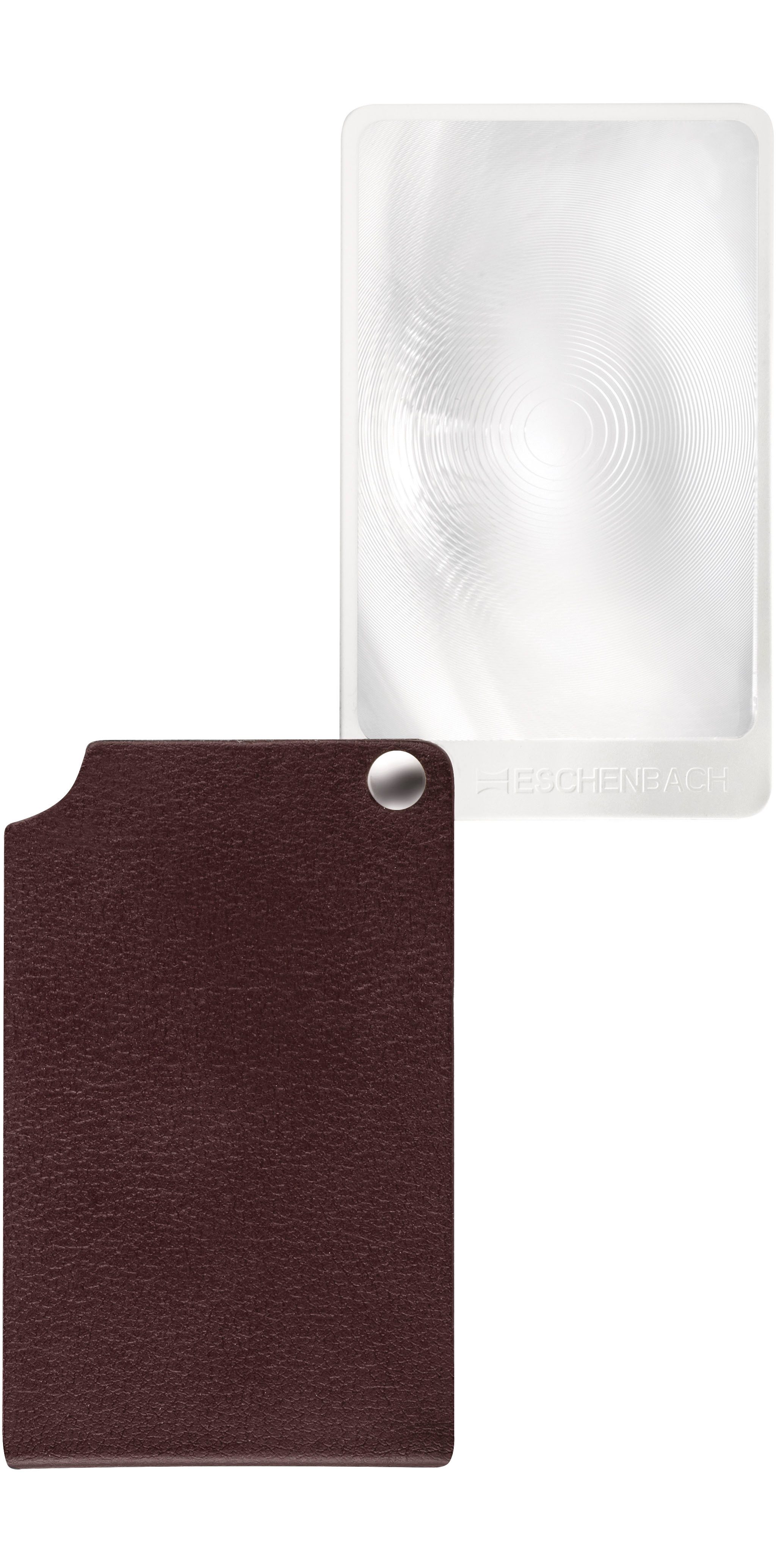 Eschenbach Optik Einschlaglupe visoPOCKET, 1-tlg., mit großem Sehfeld mit superflacher Linse