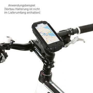 Wicked Chili RainCase 3.0 Fahrrad Halterung für iPhone 6S / 6 Handy-Halterung, (1er Set, passgenau, Wasser Schutz IPx4, mit Ladekabel- und Köpfhörer Buchse)