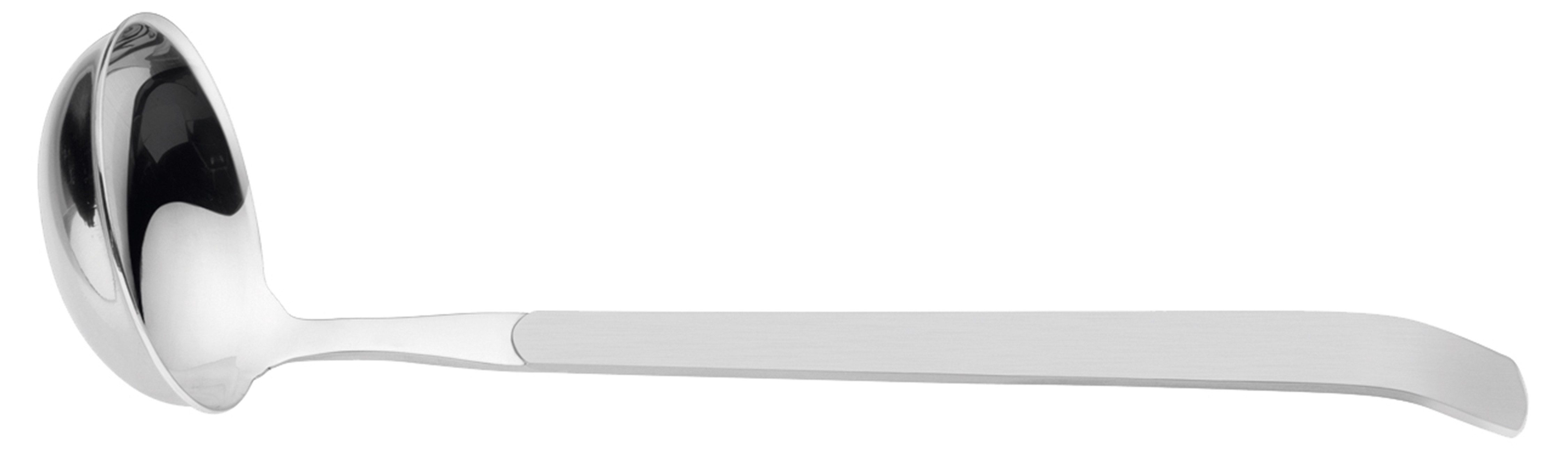 Michelangelo Servierlöffel GASTRONOM, 32 cm, Edelstahl rostfrei 18/10, mit flacher Form für präzises Portionieren von Beilagen & Gemüse