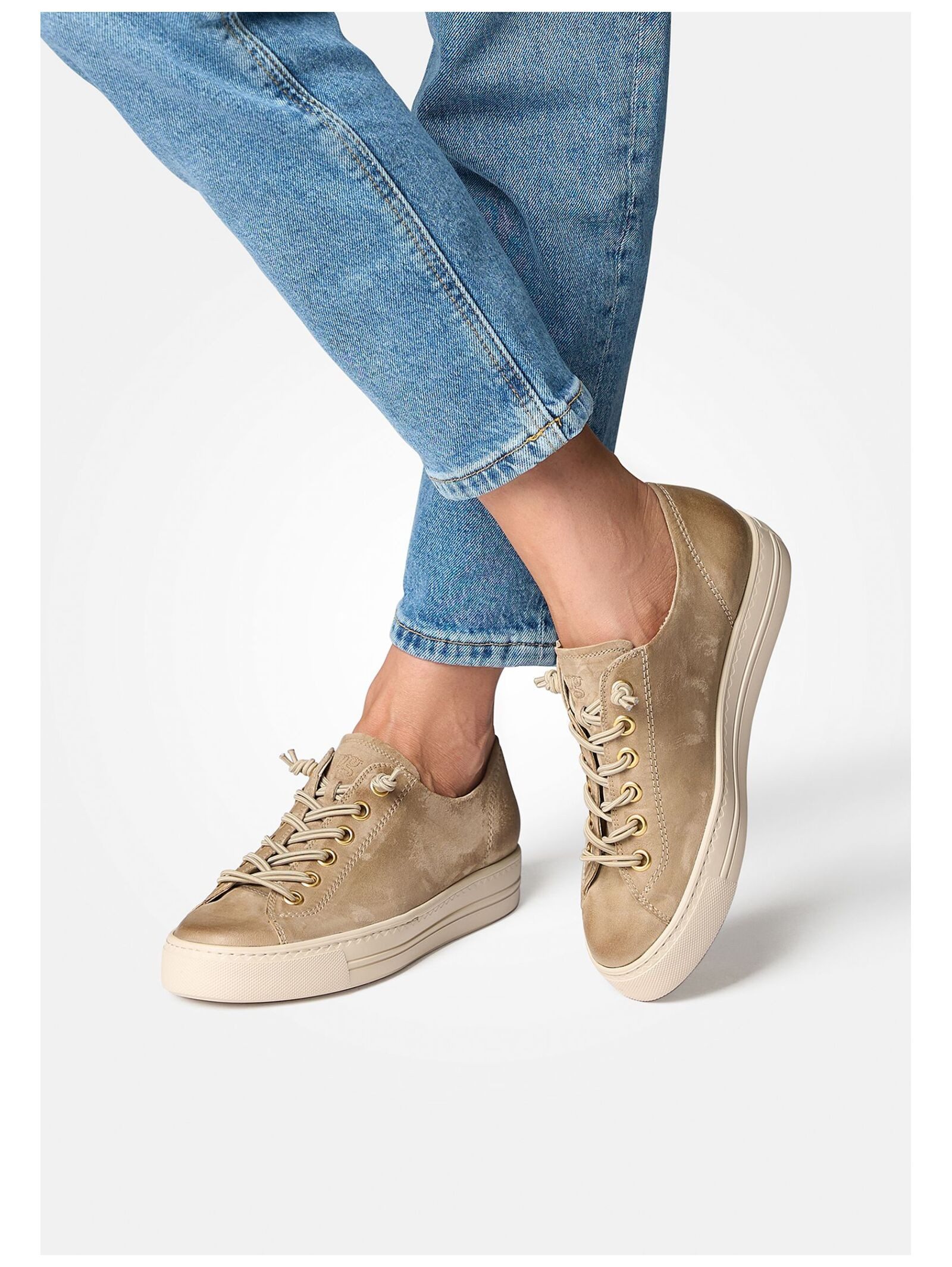 Paul Green Paul Green Sneaker Veloursleder Sneaker