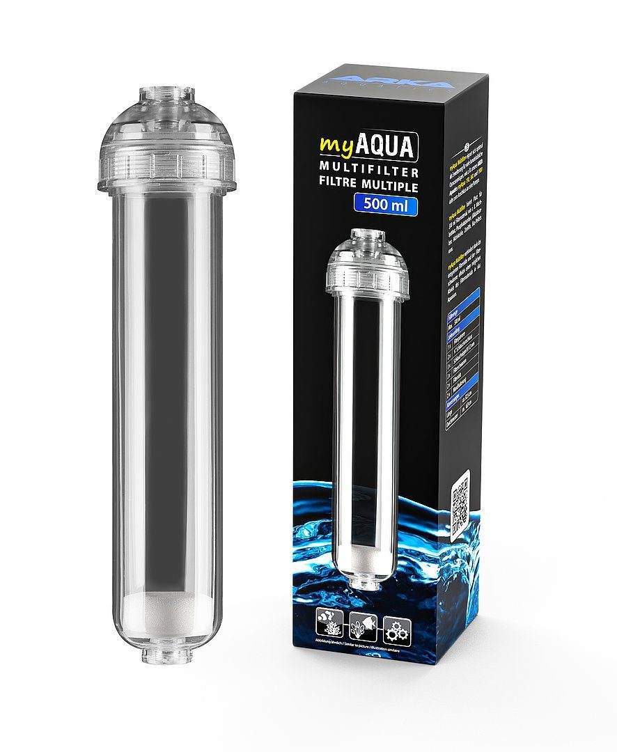 ARKA Biotechnologie GmbH Aquariumfilter ARKA Multifilter 500 ml für Umkehrosmoseanlage Aquatics myAQUA 190/380