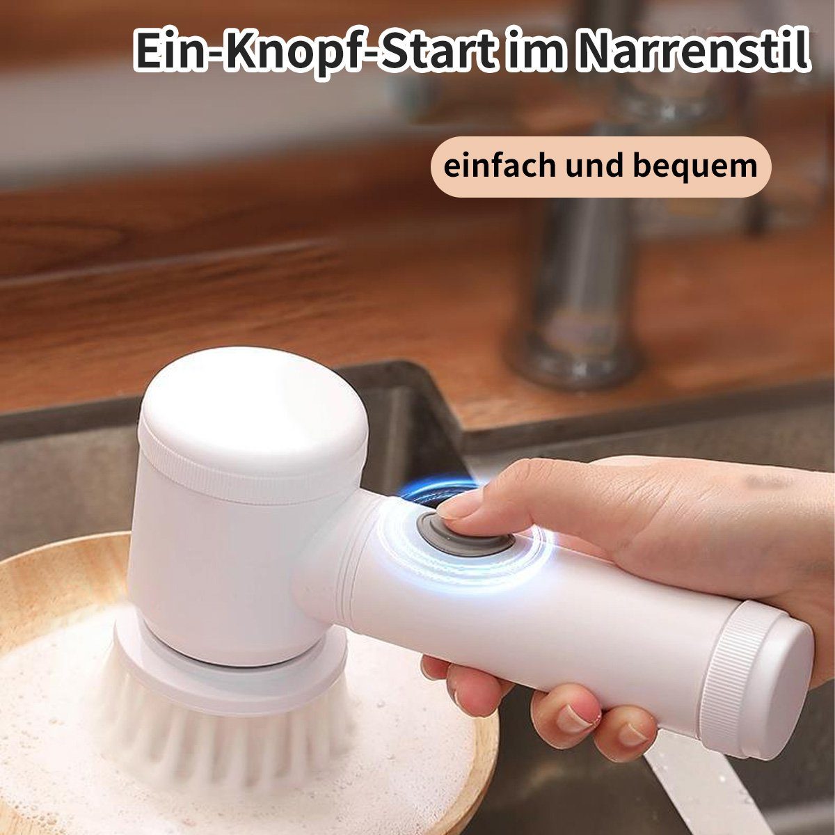 Multifunktionale Bürstenköpfen 8 Handheld DOPWii Reinigungsbürste Mit Elektro-Oberflächenbürste