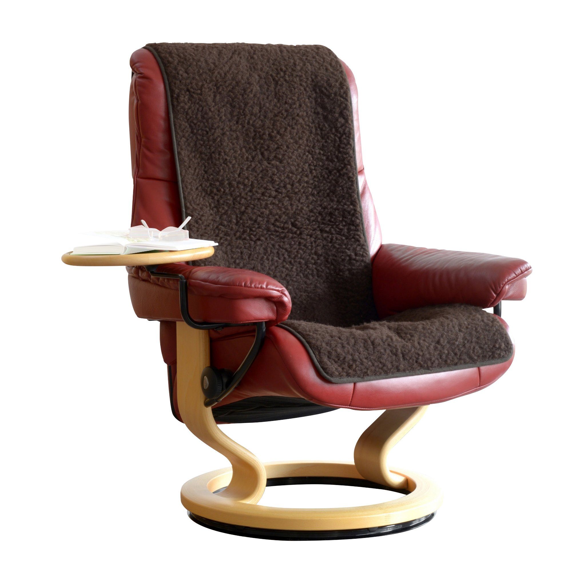 Erwin Müller Sesselschoner Sesselschoner, Schurwolle Uni