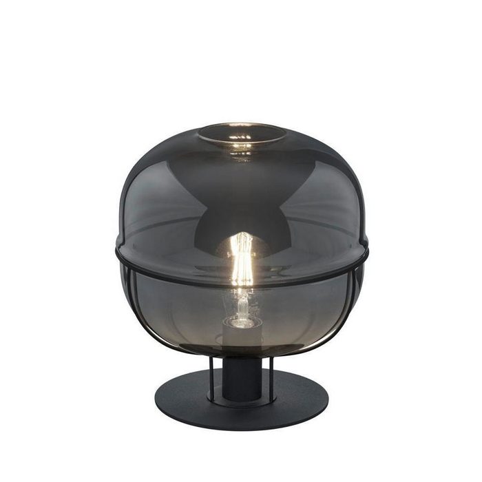 TRIO Tischleuchte Tischleuchte Lorena in Schwarz-matt E27 keine Angabe Leuchtmittel enthalten: Nein warmweiss Tischleuchte Nachttischlampe Tischlampe