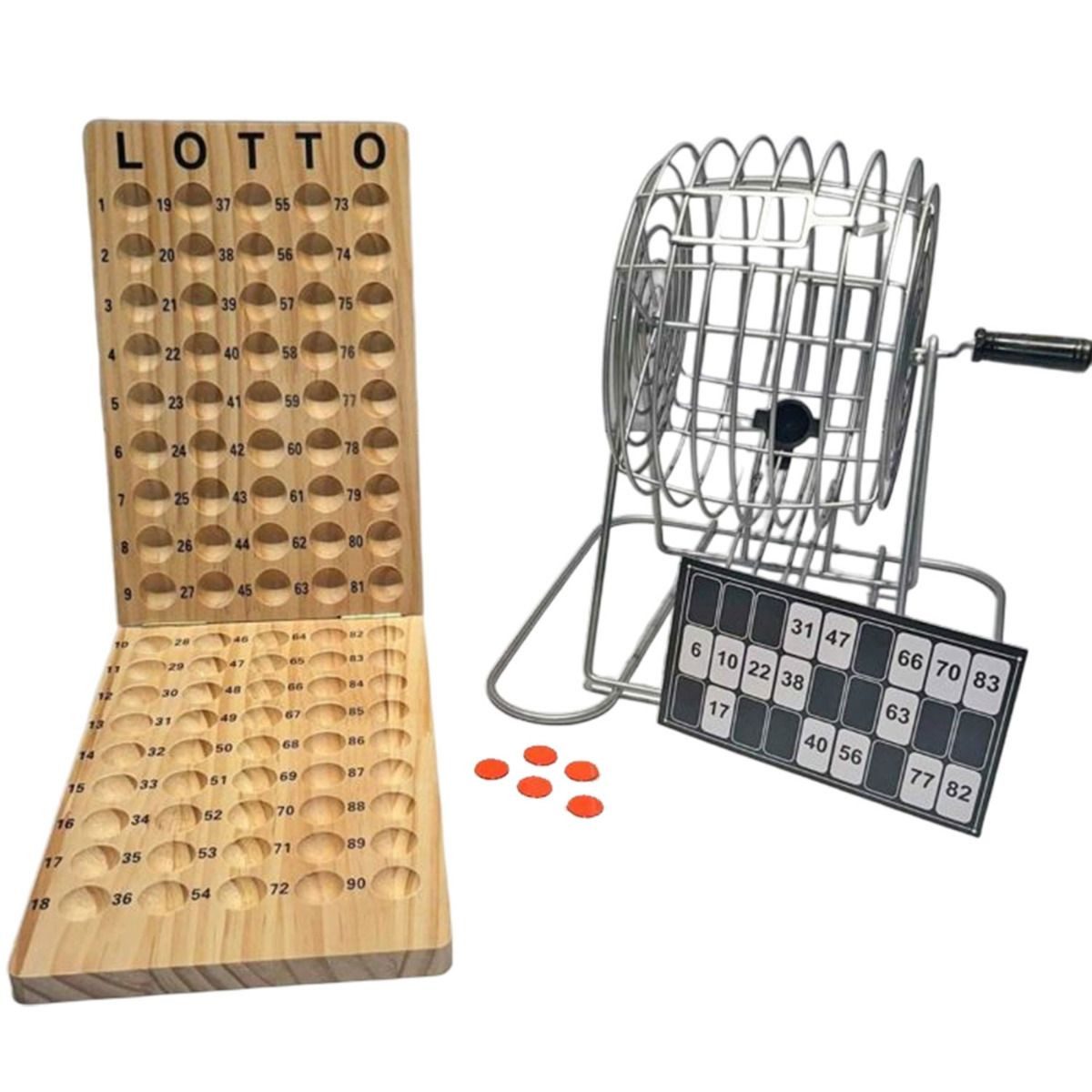 Soroplay Spielesammlung Bingo-Lotto Set