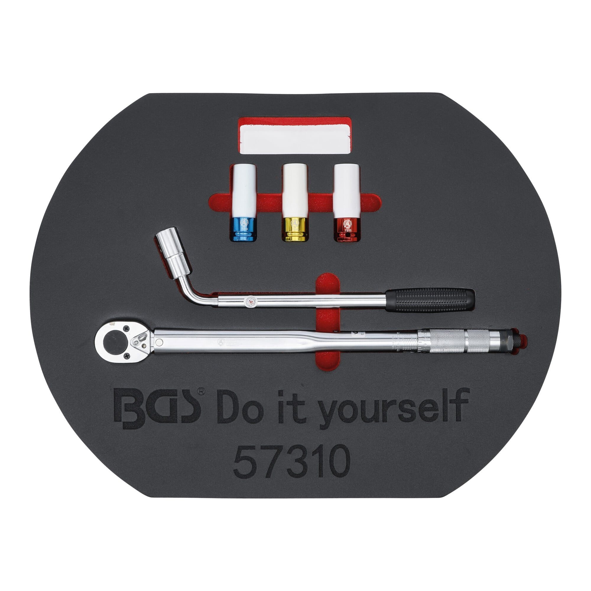 BGS Drehmomentschlüssel BGS Do it yourself Radwechsel-Service-Satz 5 teilig