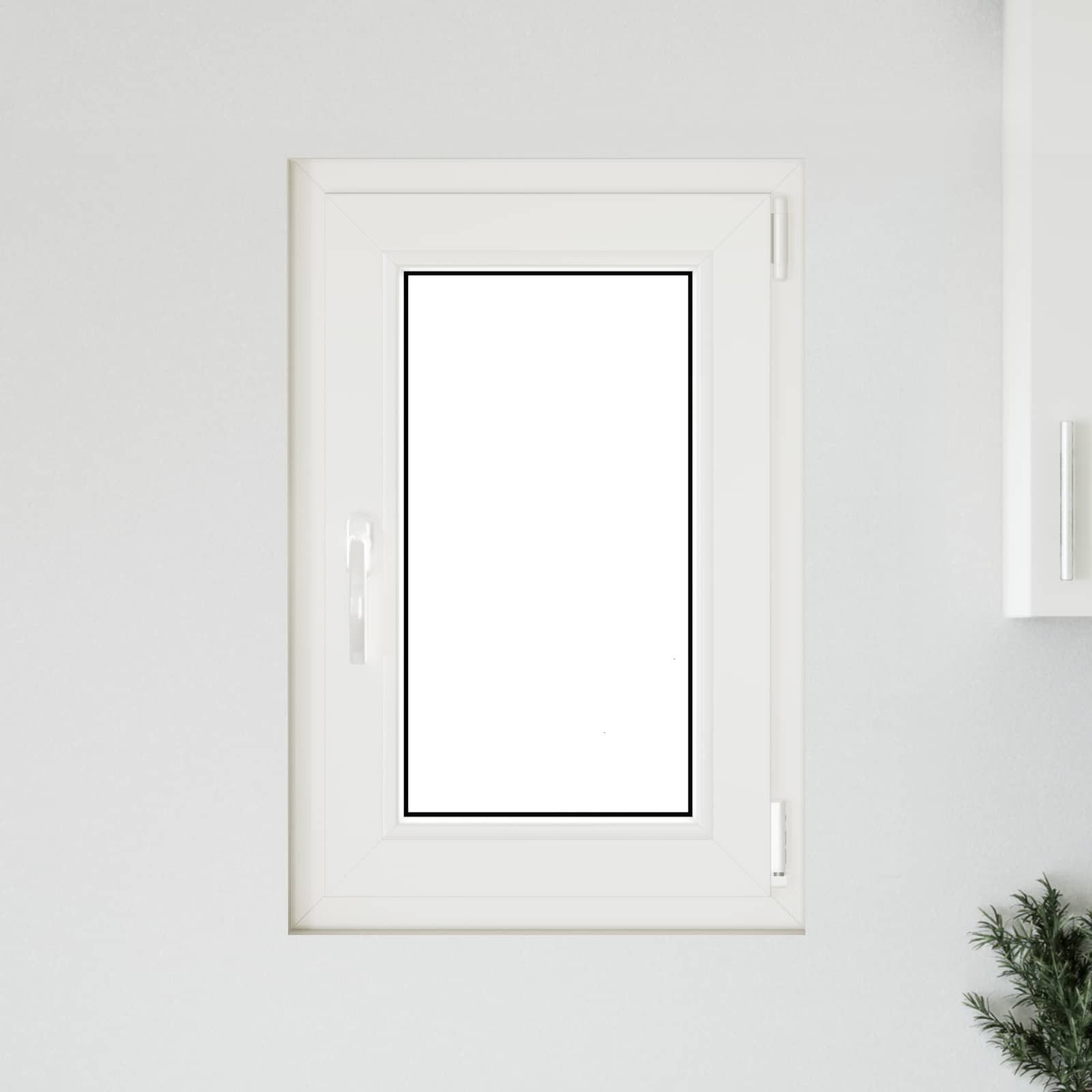 vidaXL Fenster Kipp- und Drehfenster für den Keller RISOR 50 x 75 cm, (1 St)