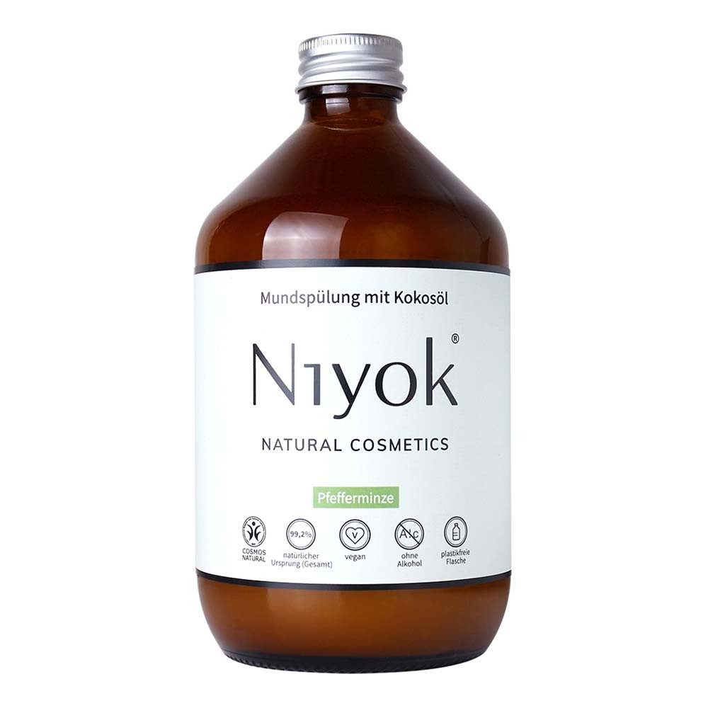 Niyok Mundspülung Mundspülung - Pfefferminze 500ml