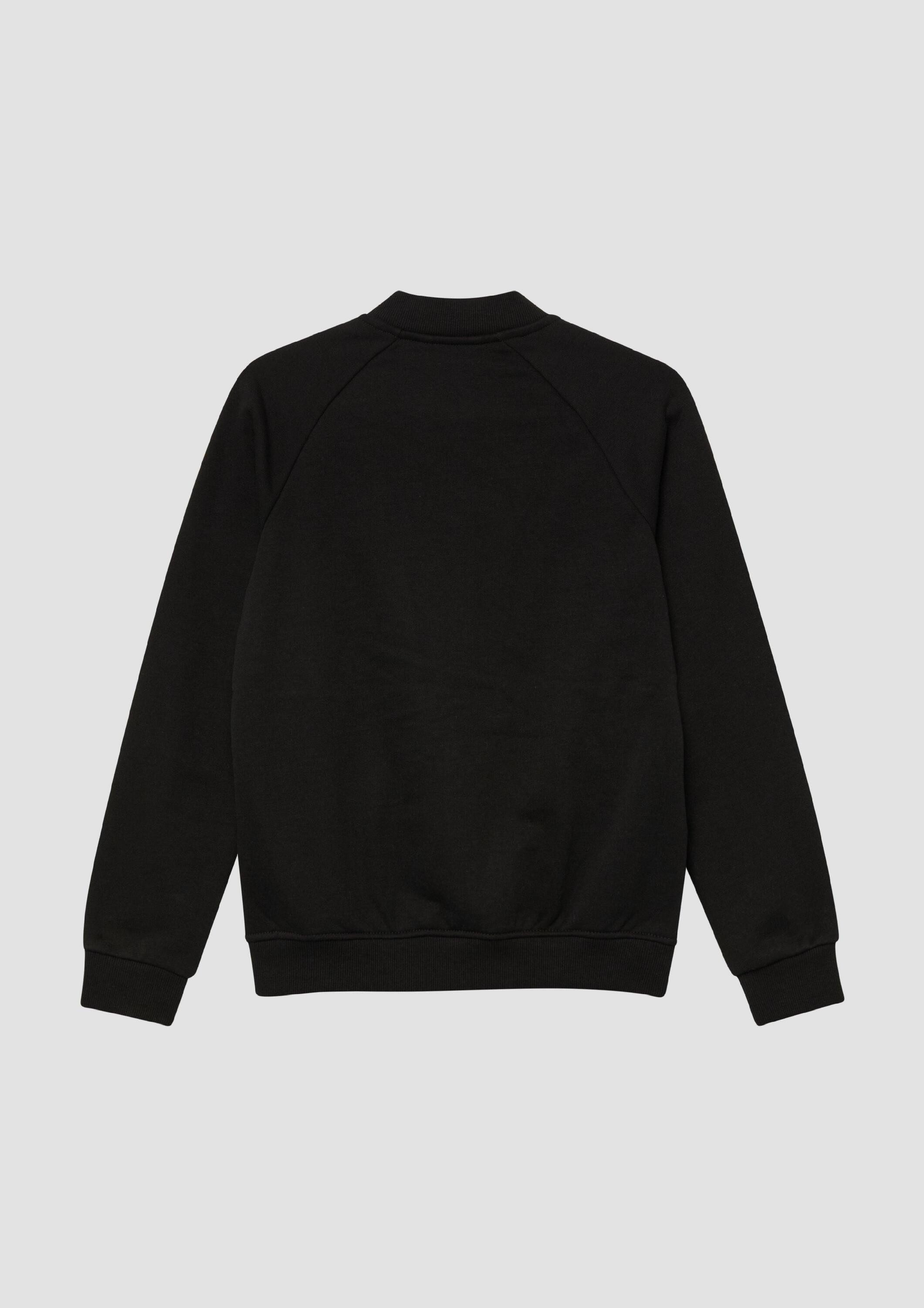 s.Oliver Sweatjacke Sweatshirt Jacke Kuscheliger Sweat-Blouson