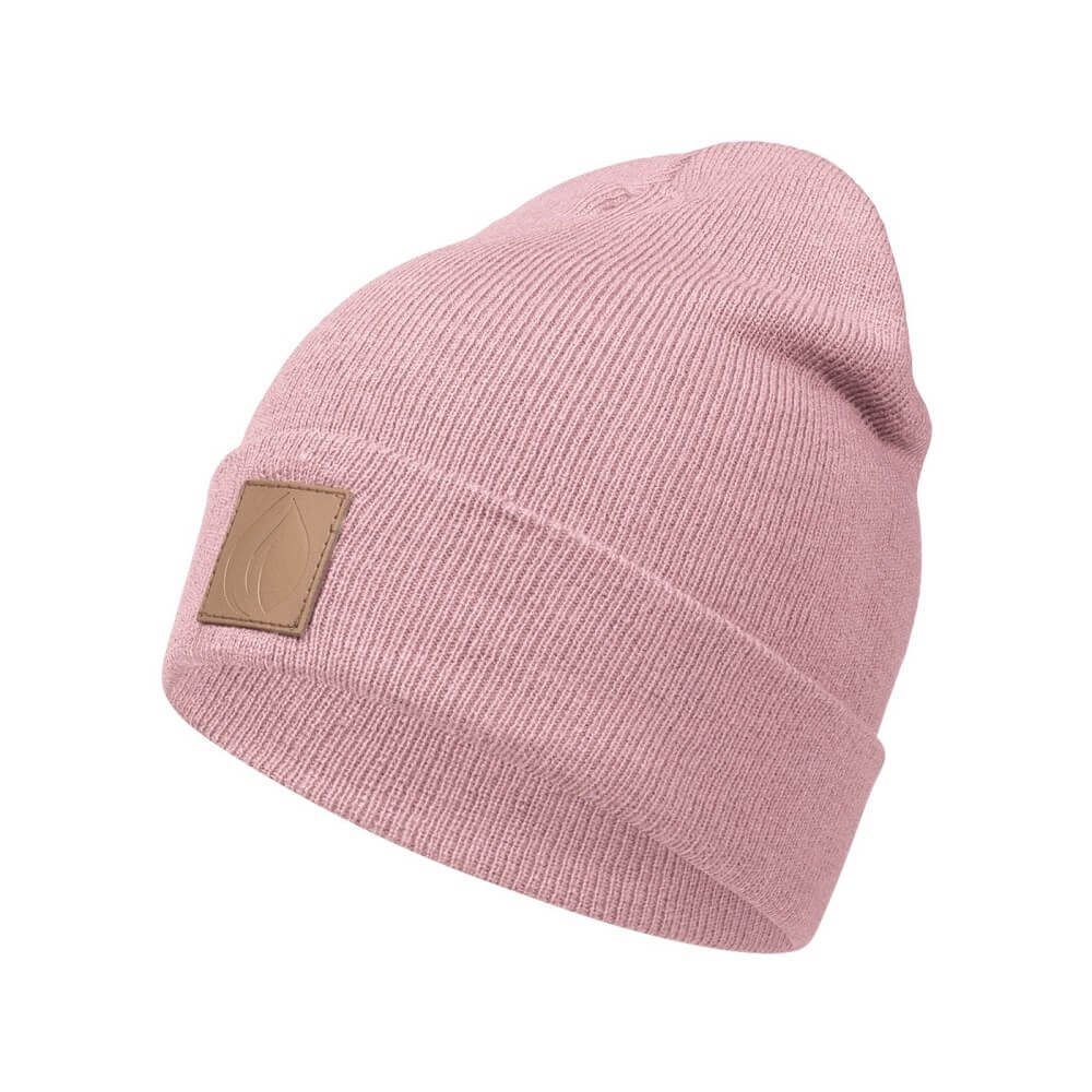 OCCULTO Beanie Leatherpatch Winter Mütze Beanie (Brown Label)