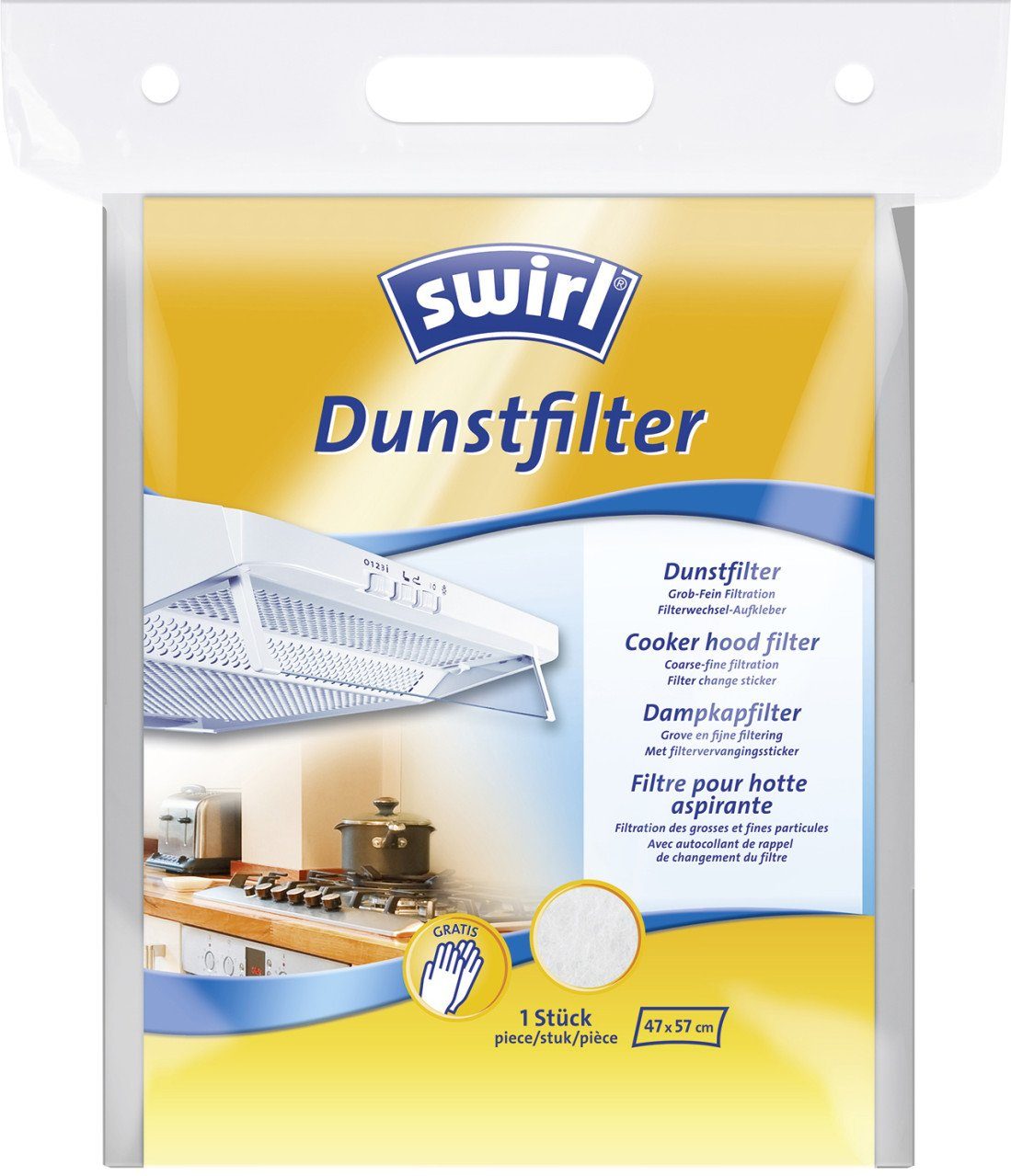 Swirl Aktivkohlefilter Swirl Dunstfilter Fettfilter für alle