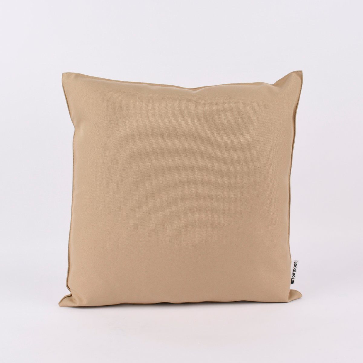 SCHÖNER LEBEN. Dekokissen Outdoor einfarbig St. beige Kissen Tropez 47x47cm