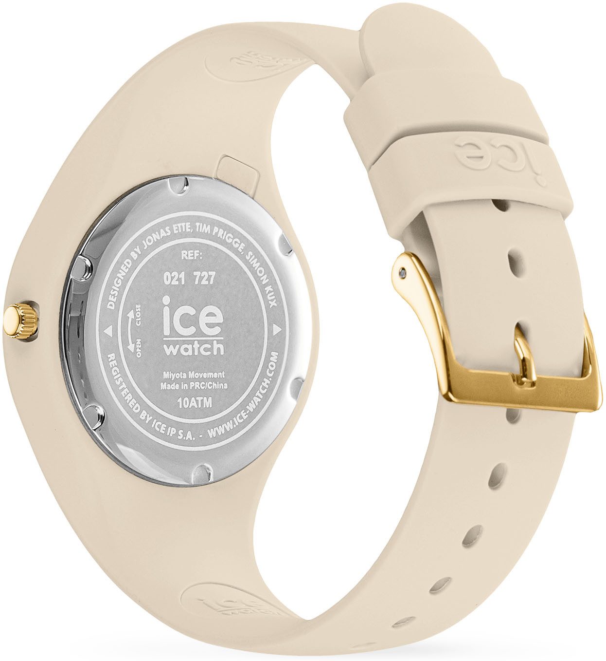 ice-watch Quarzuhr ICE leopard - Small - 3H 021727, Armbanduhr, Damenuhr, Silikonarmband, Wasserdicht bis 10 bar, analog