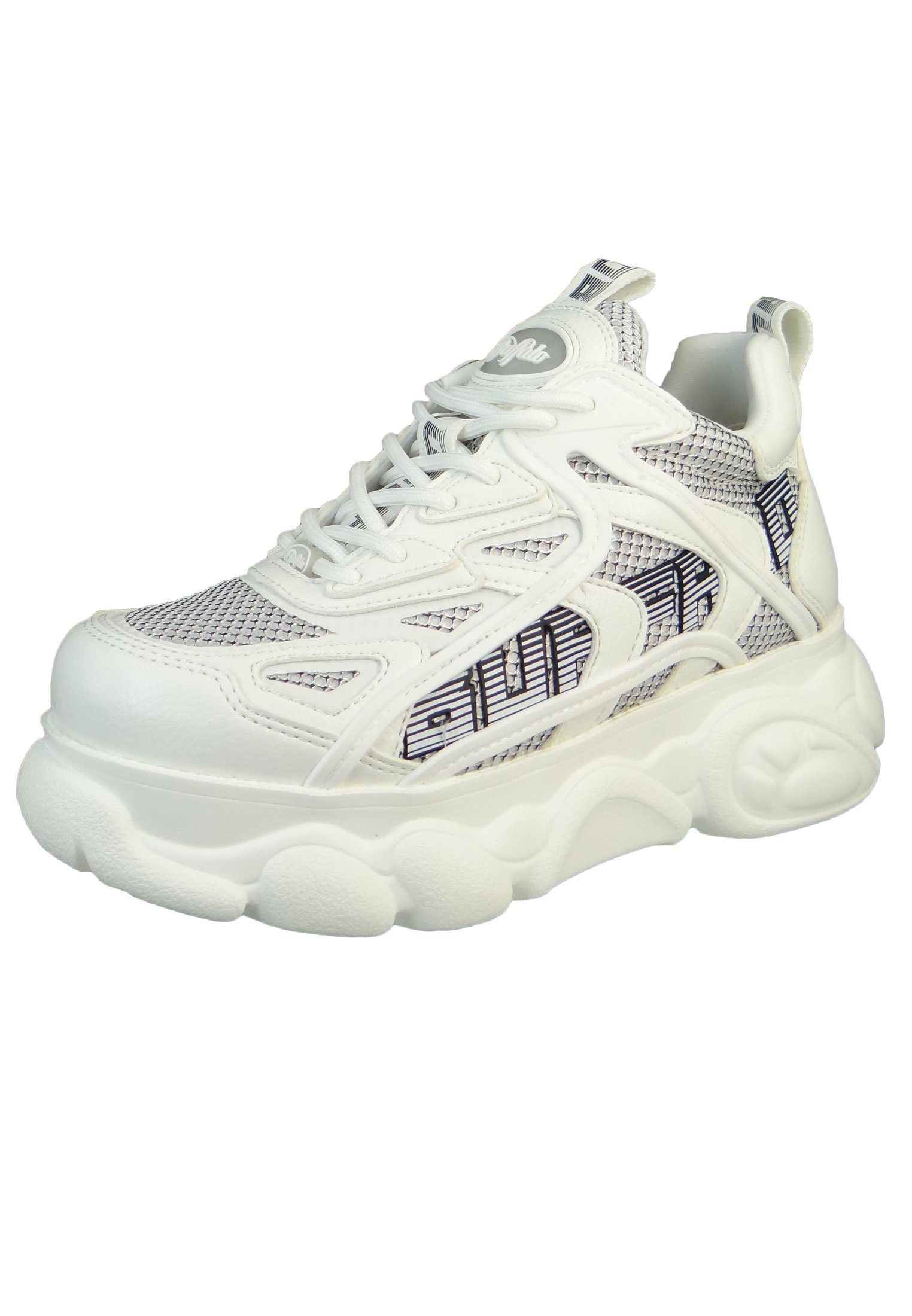 Buffalo 1630564 CLD Grid White Sneaker