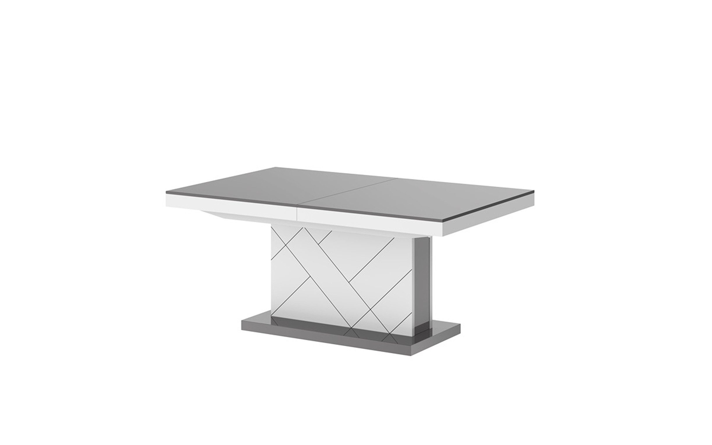 designimpex Couchtisch Design Tisch HM-333 Grau günstig online kaufen