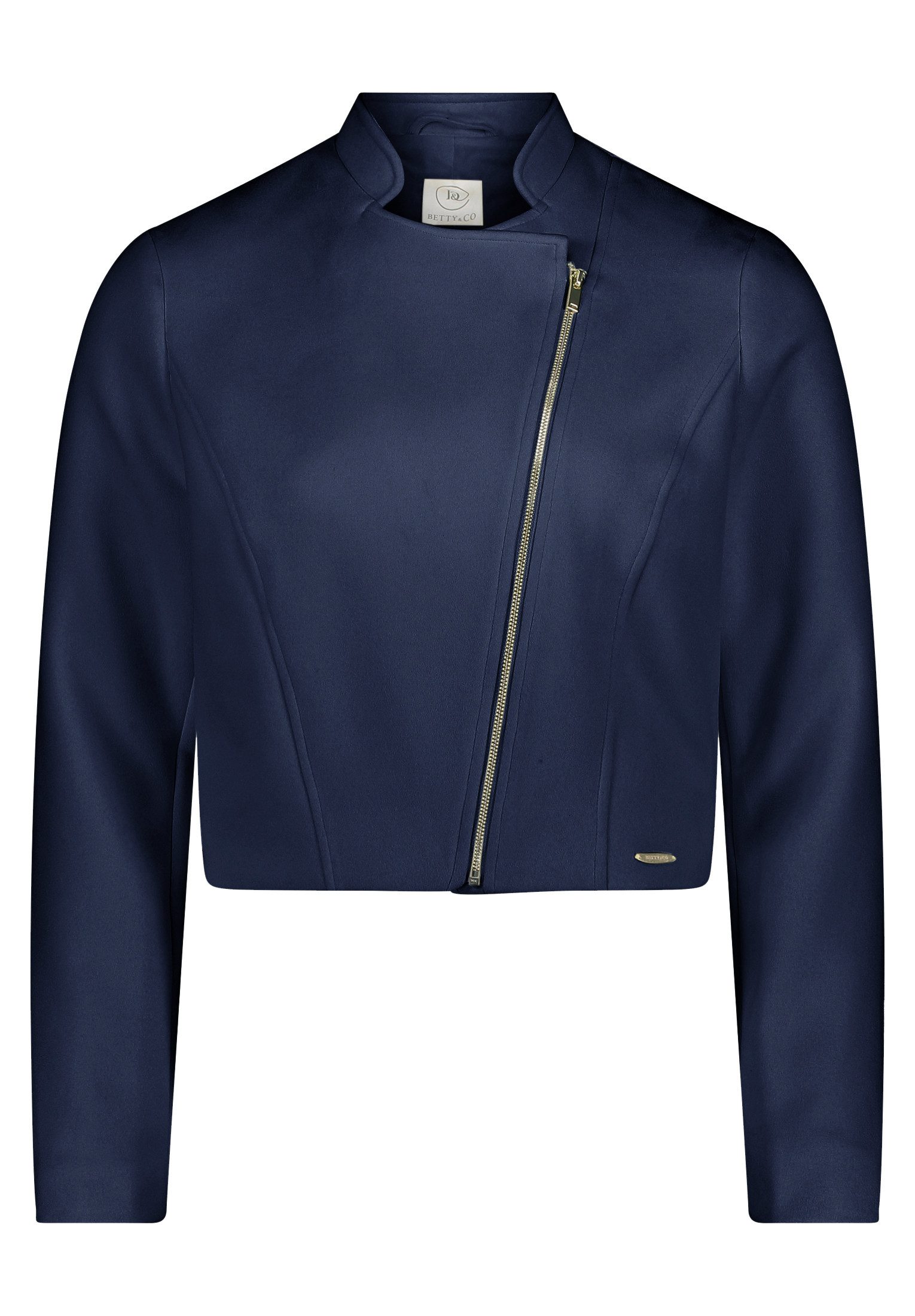 Betty&Co Jackenblazer Damen mit Stehkragen Material
