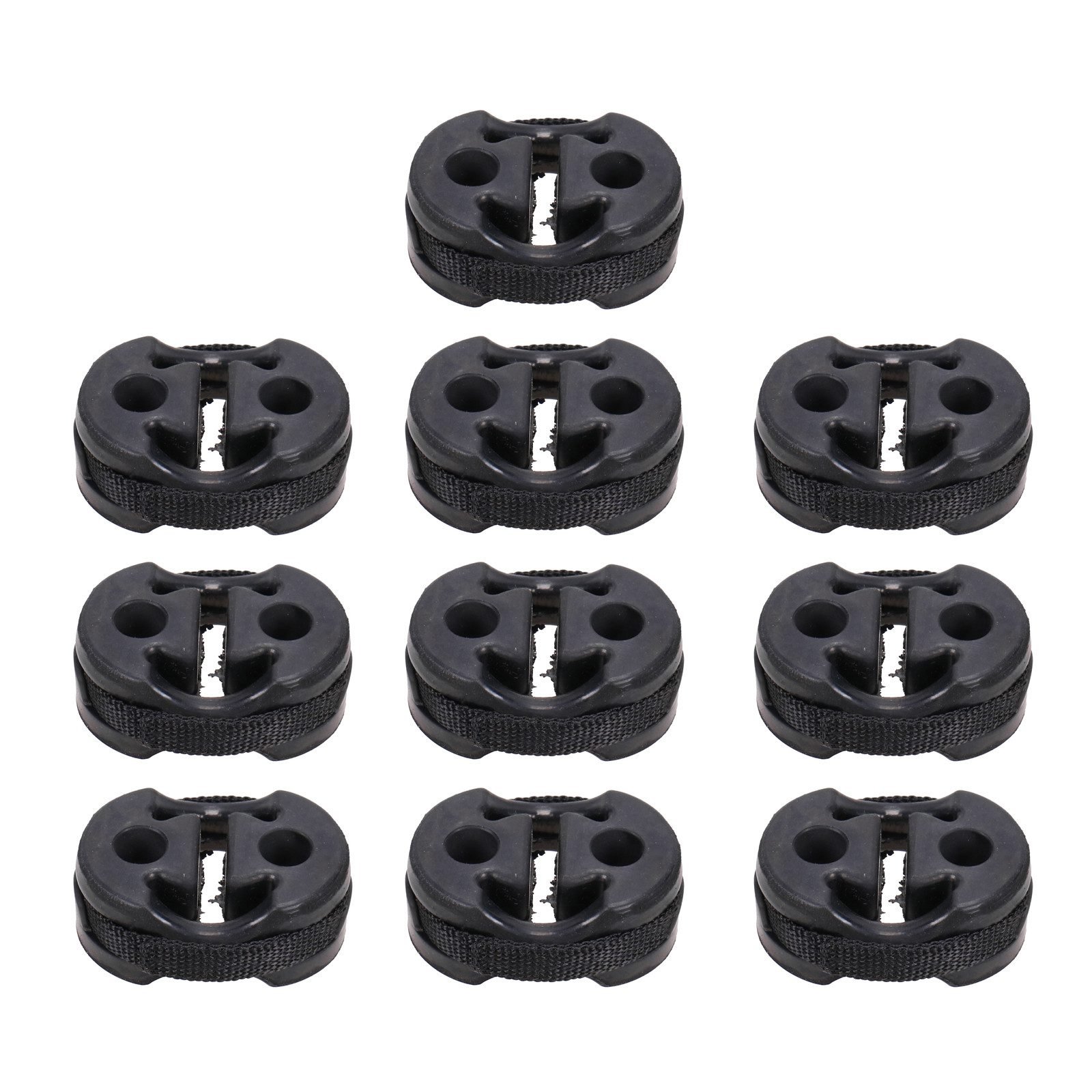 Augustin Group Dichtungsring 10x Auspuffgummi Haltering Abgasanlage 51854824 (10-St)