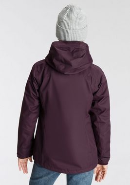 Jack Wolfskin 3-in-1-Funktionsjacke MANAPOURI Wasserdicht & Winddicht & Atmungsaktiv