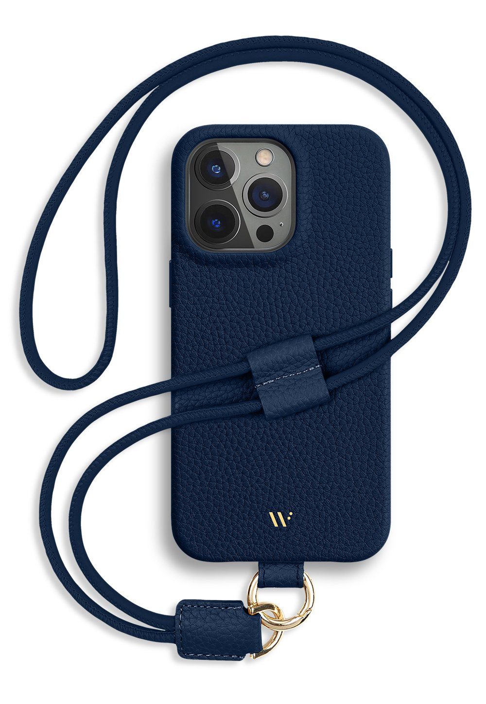 wiiuka Handykette skiin LOOP Hülle für iPhone 14, Handyhülle / Kette,  Handgefertigt - Deutsches Leder, Premium Case