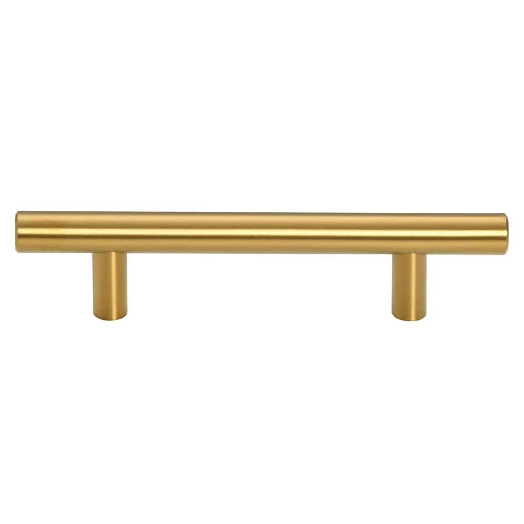 vidaXL Möbelgriff Möbelgriffe 10 Stk. Golden Lochabstand 64 mm Gesamtlänge 100 mm (10-St) – Bild 5 von 5